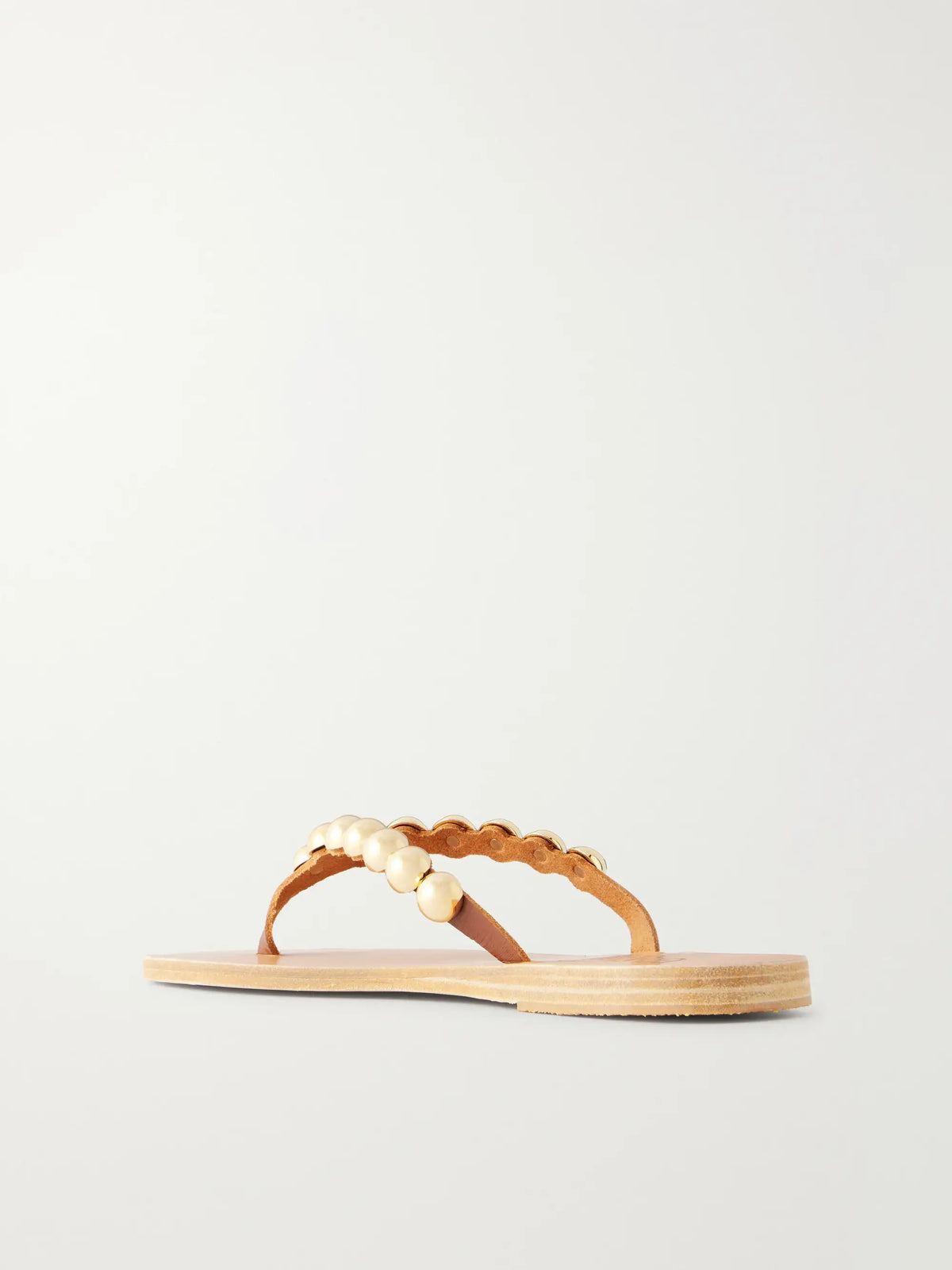 Ancient Greek Endoxi Studded Leather Sandals
