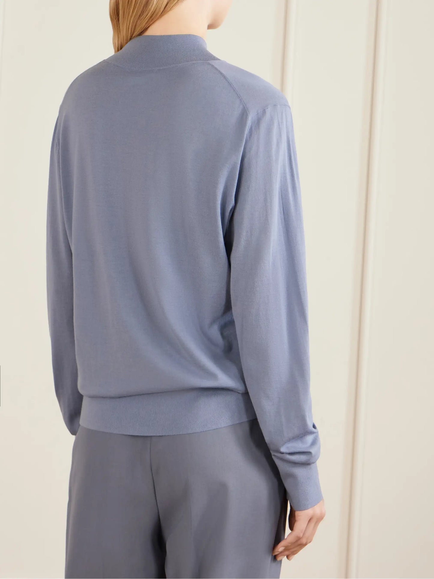 Nari Wool Mock-neck Sweater