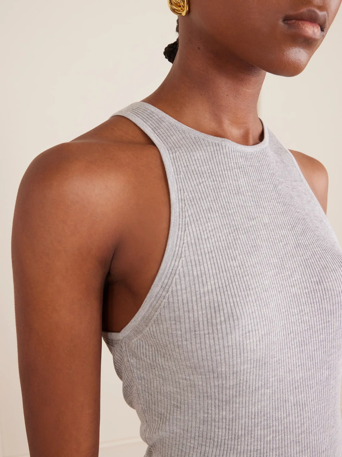 Harbor Ribbed-knit Tank