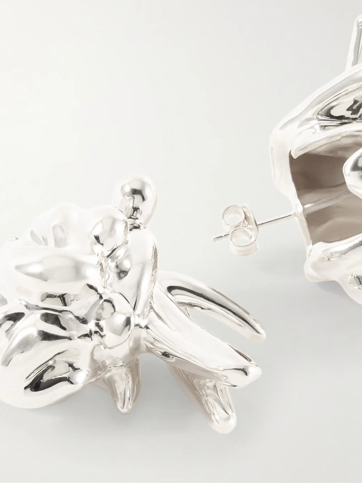 Recycled Silver Earrings