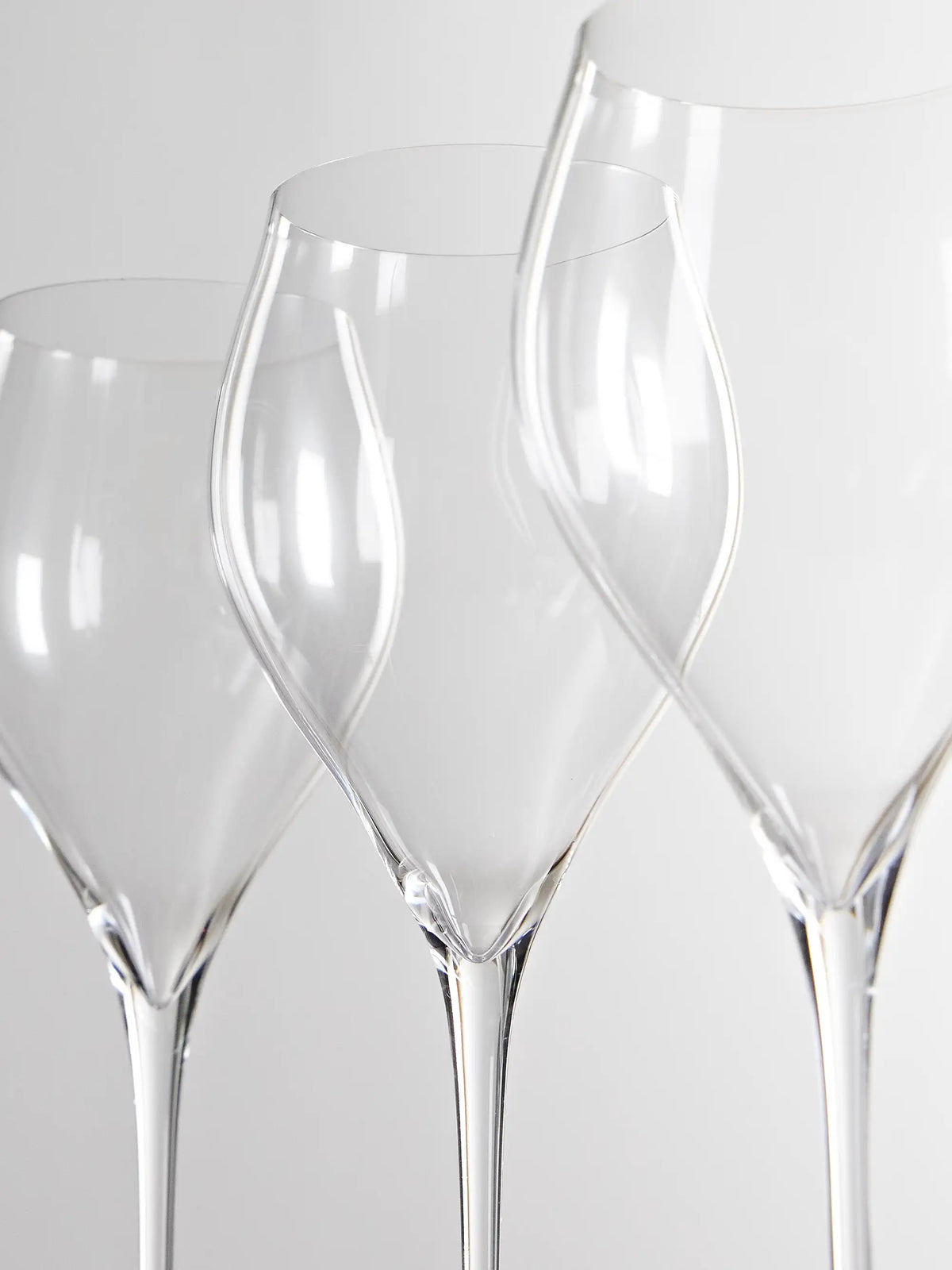 Set Of Six Champagne Glasses