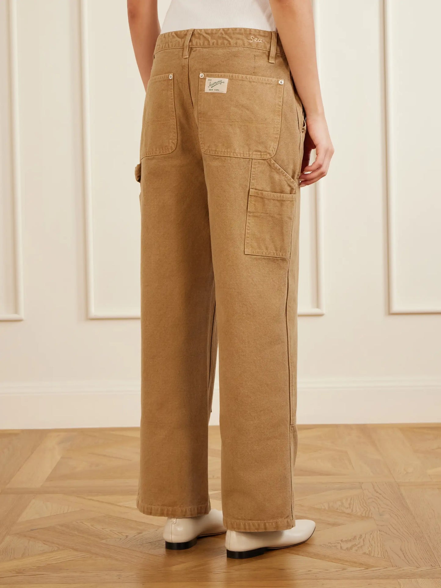 Winslow Cotton Wide-leg Pants