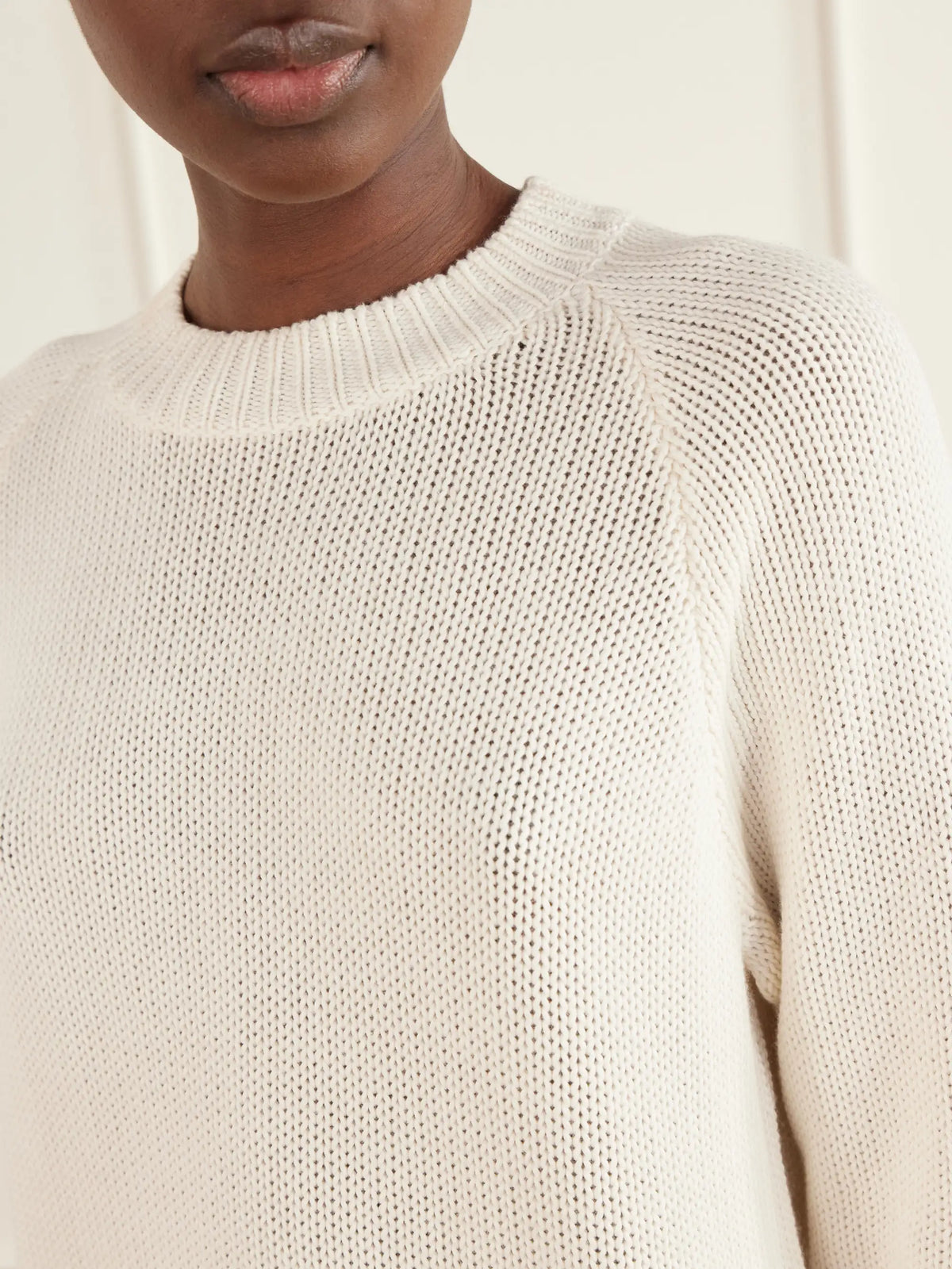 Jamie Haller The New Crew Cotton And Cashmere-blend Sweater