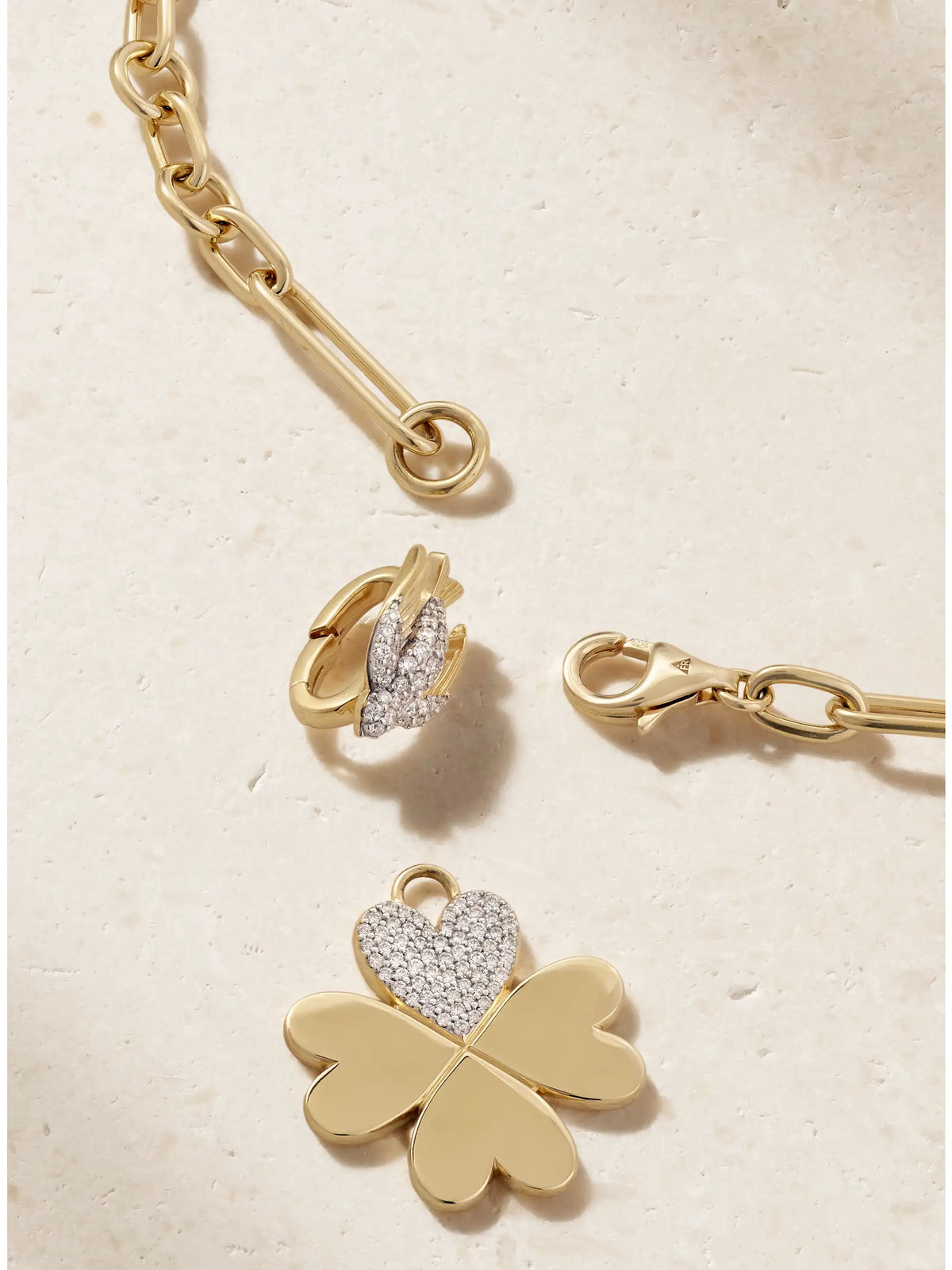 FoundRae 18-karat Gold Diamond Pendant Necklace