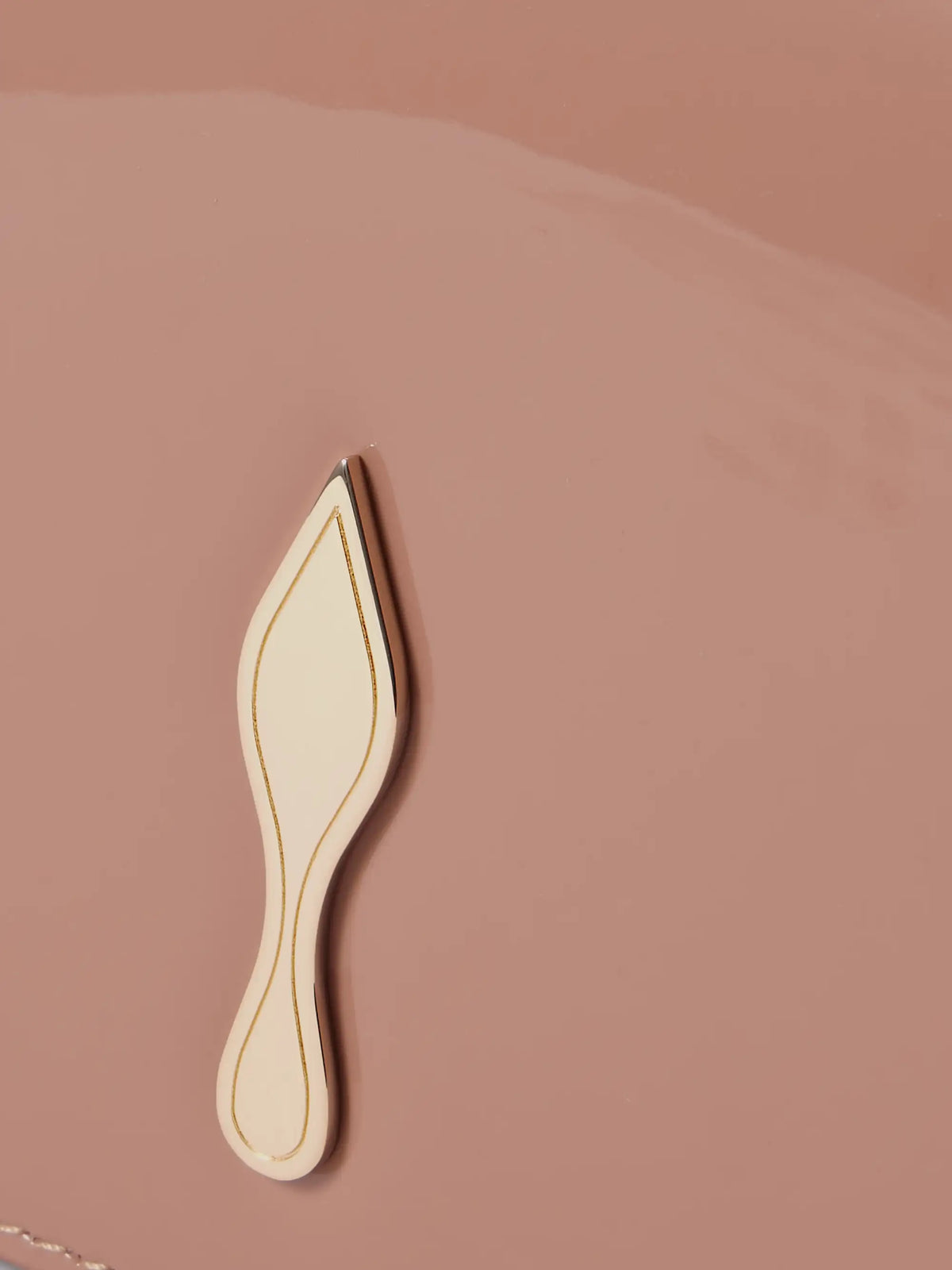 Bettina Patent-leather Clutch