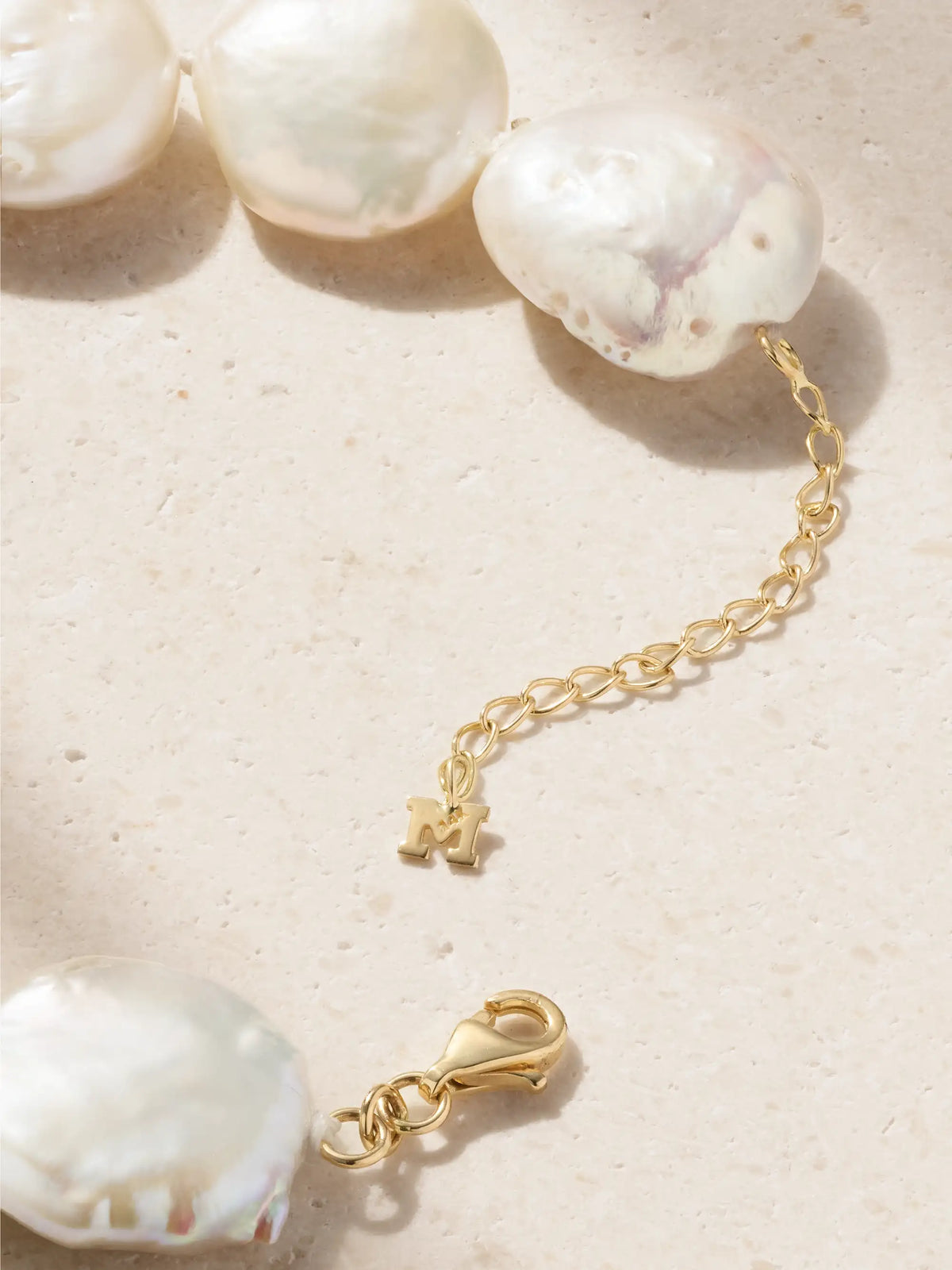 Mateo 14-karat Gold Pearl Bracelet
