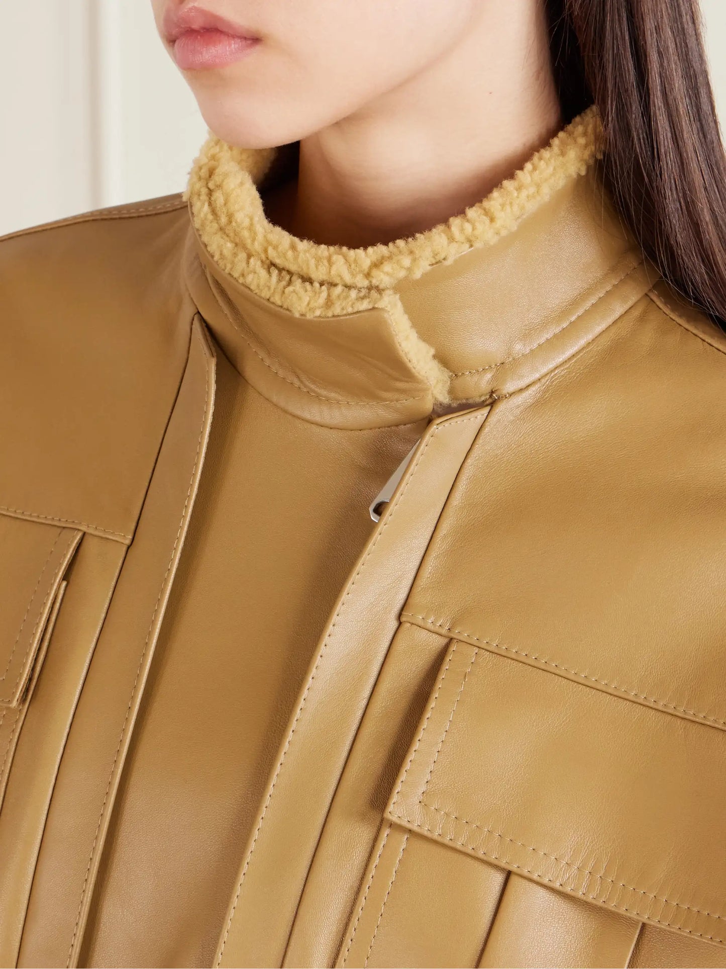 Malone Shearling Bomber Jacket