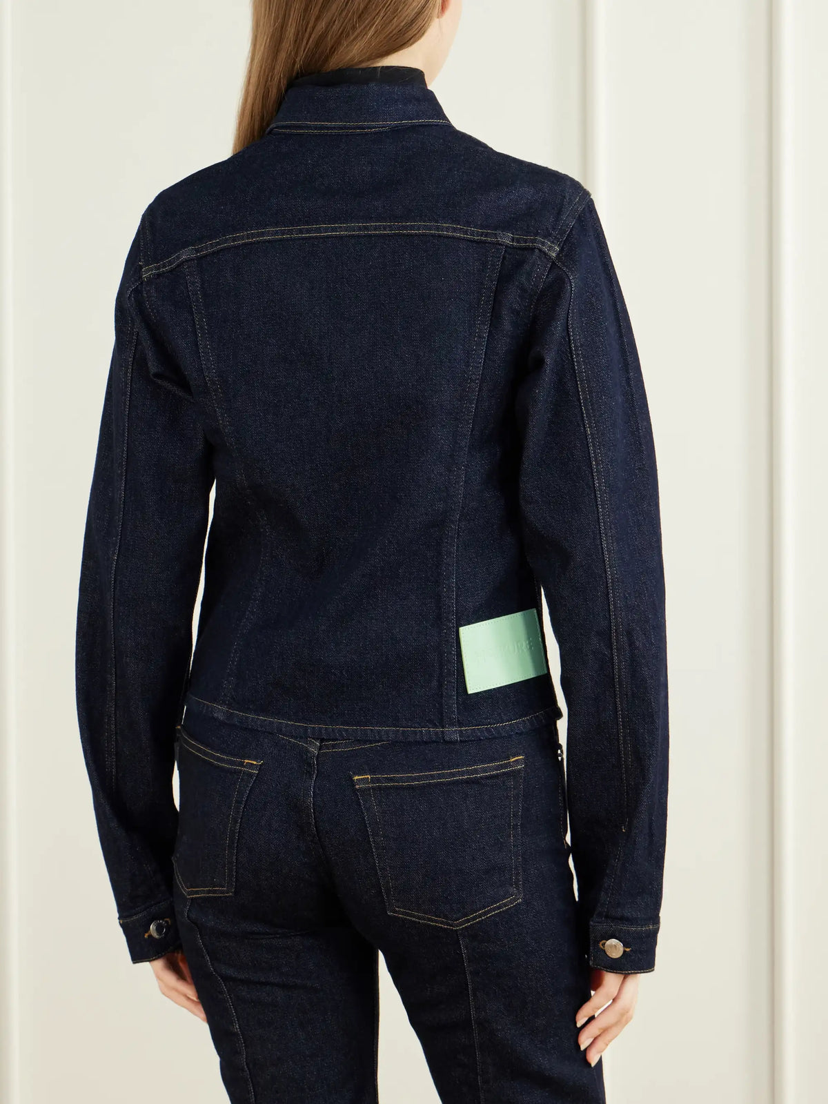 Haikure Cherry Denim Jacket