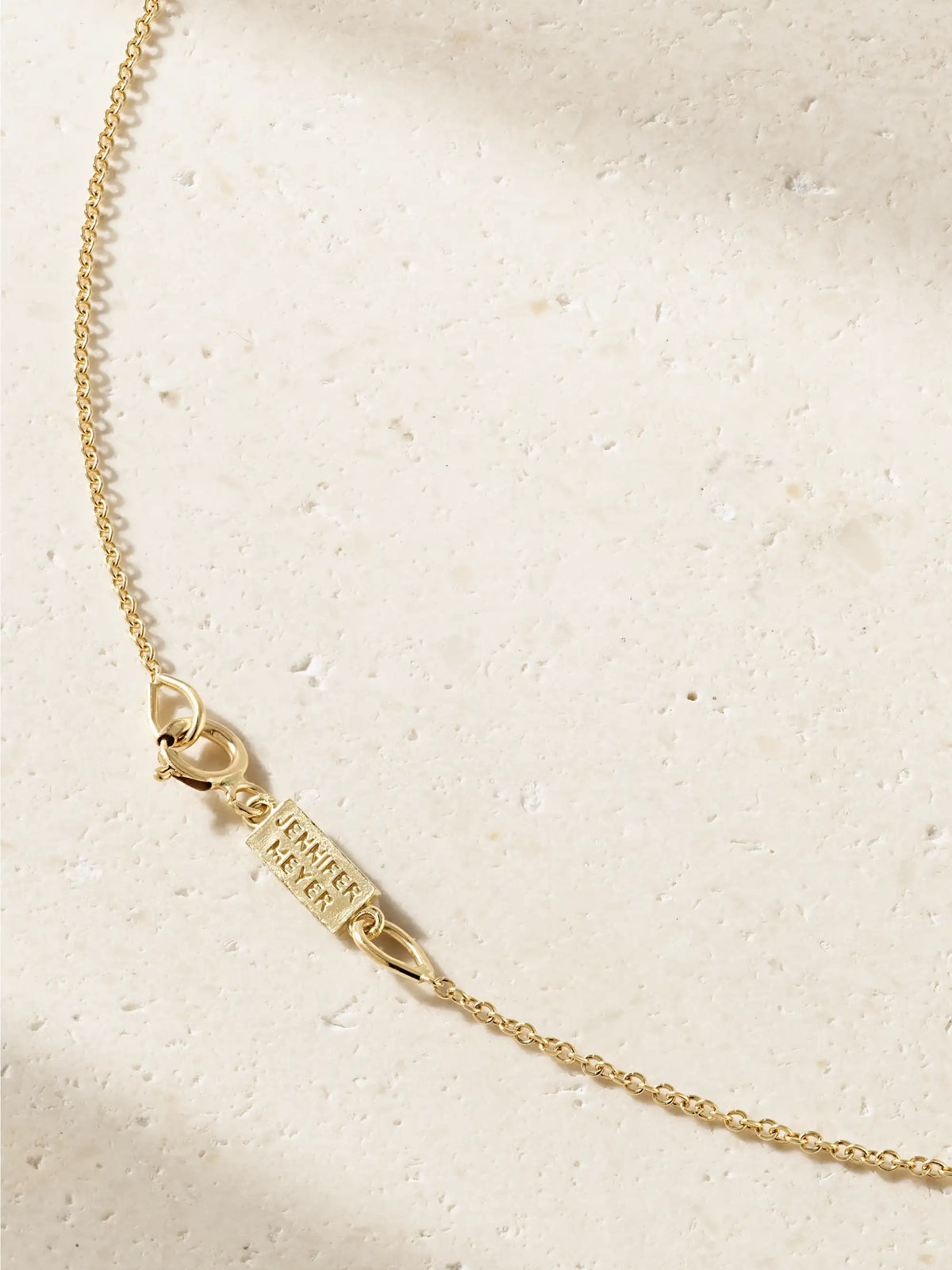 Mini Heart 18-karat Gold Lapis Lazuli Necklace