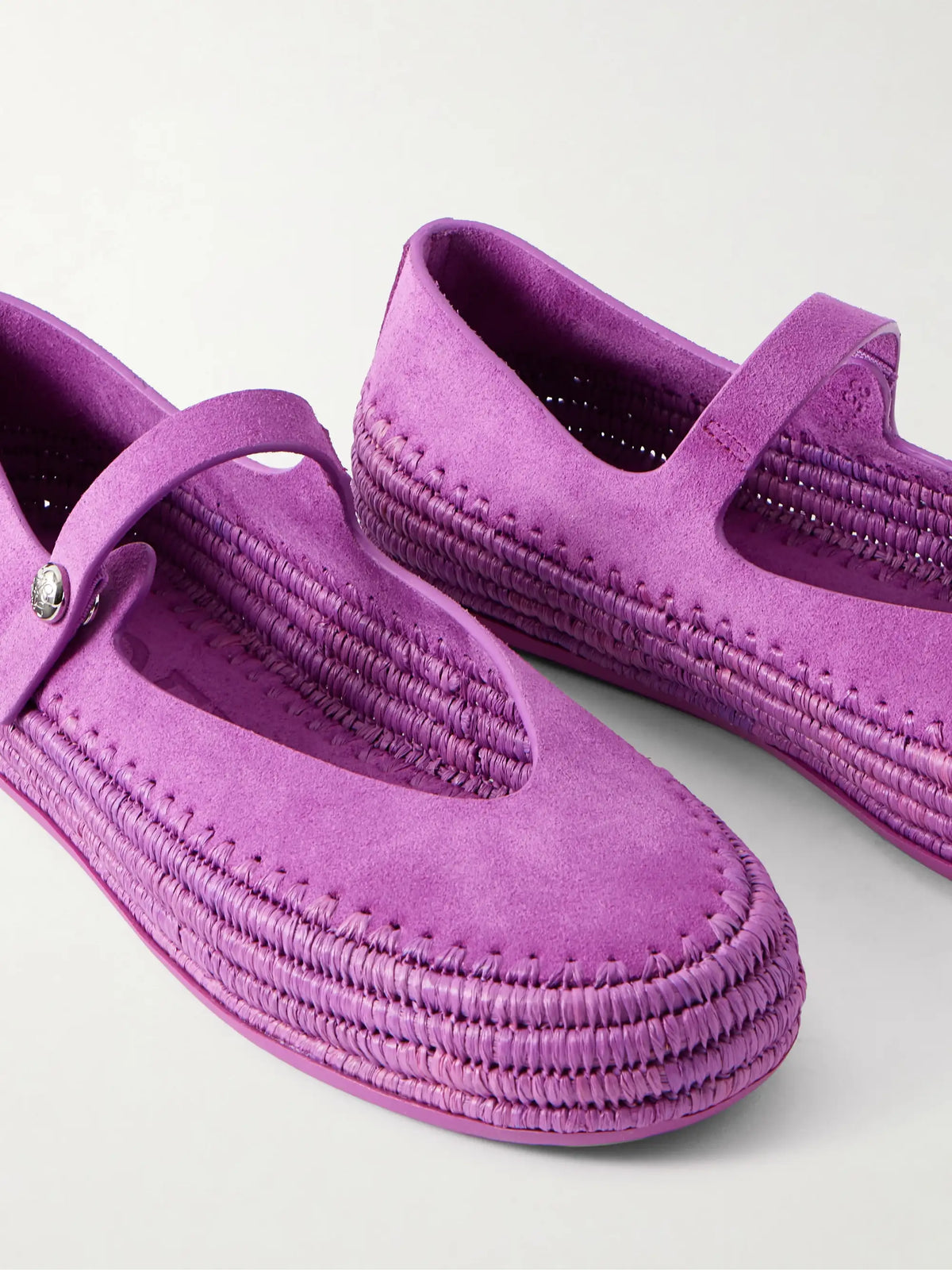 + Paula's Ibiza Rio Suede Mary Jane Espadrilles