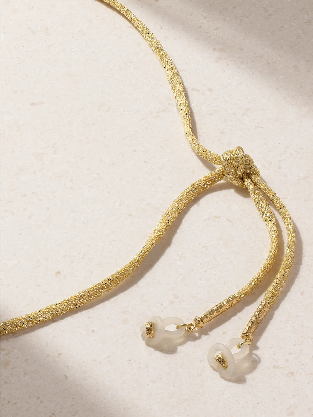 Forte Beads 18-karat Gold, Lurex And Multi-stone Glasses Chain Kit