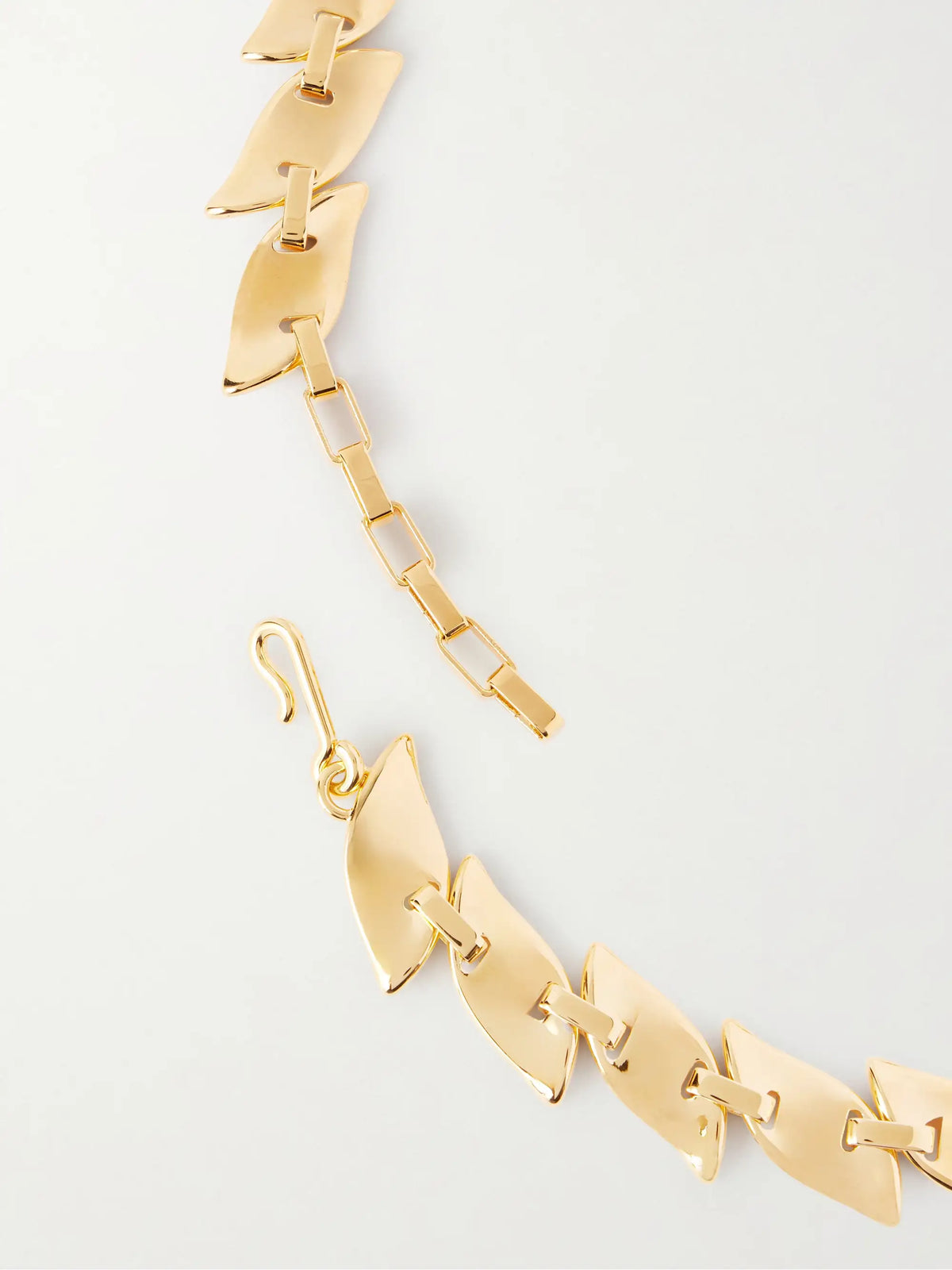 Leaf Gold-plated Necklace