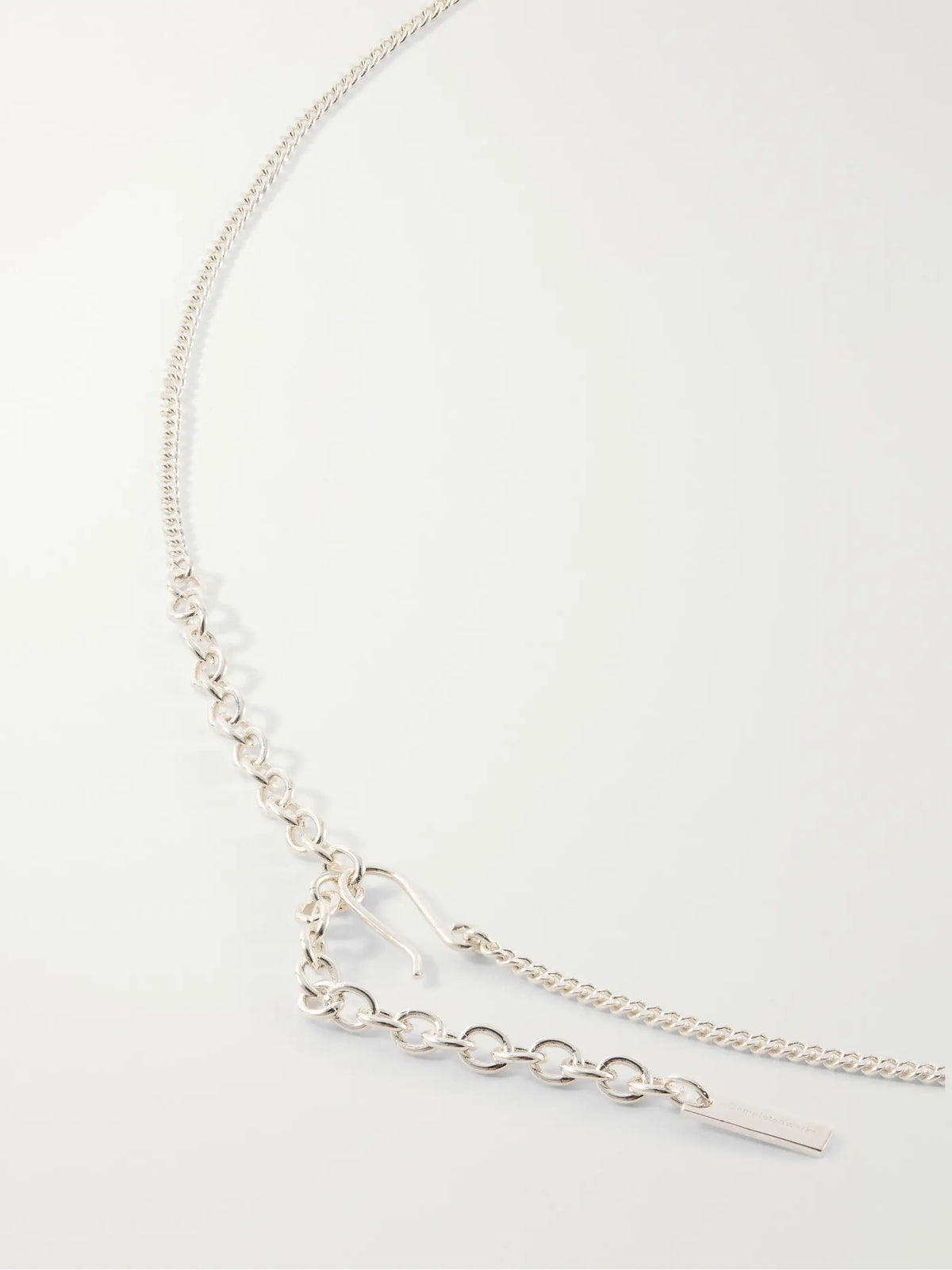 Completedworks Cobblestones Silver-plated Resin Pendant Necklace