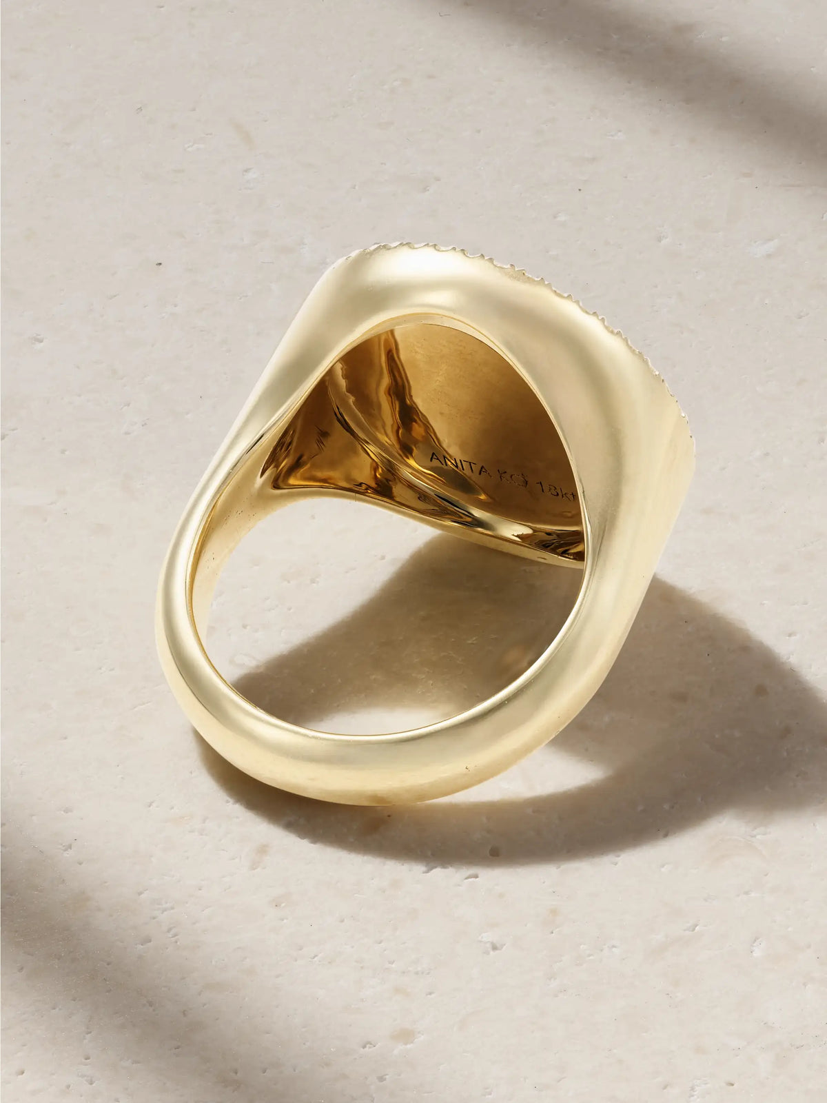 Anita Ko Zodiac 18-karat Gold Diamond Ring