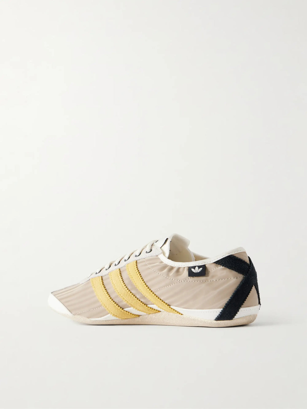 + Song For The Mute Tokyo Suede And Leather-trimmed Shell Sneakers