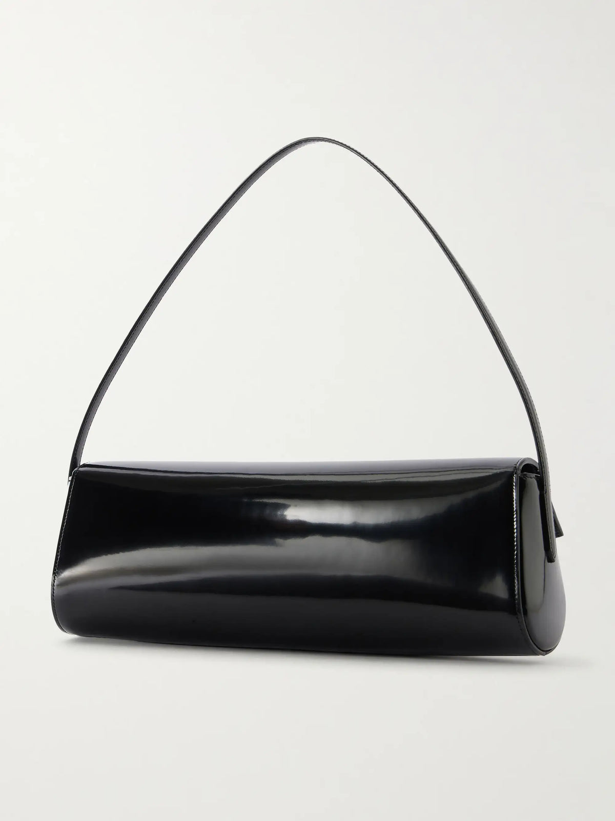 Jil Sander Kante Patent-leather Shoulder Bag