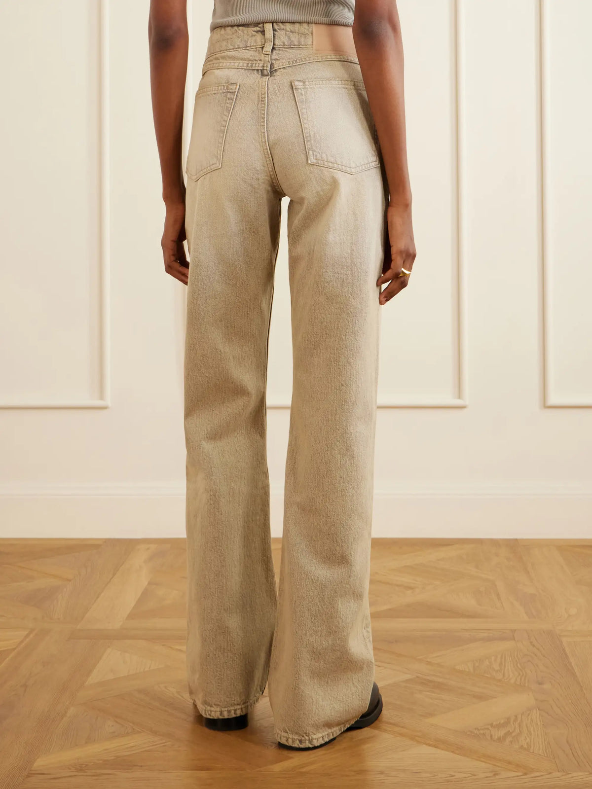 Our Legacy Boot Cut Mid-rise Straight-leg Jeans