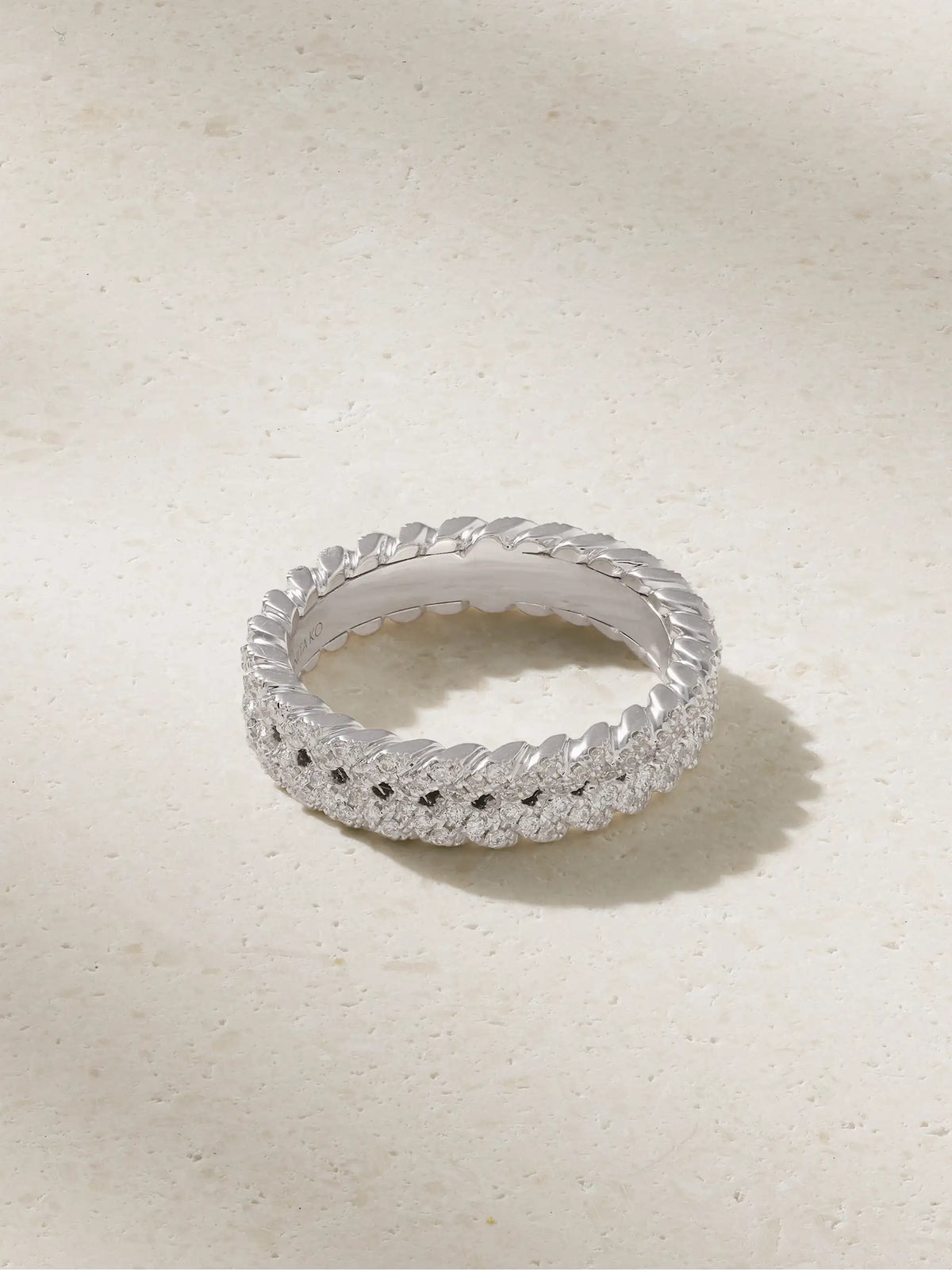 Anita Ko 18-karat White Gold Diamond Ring