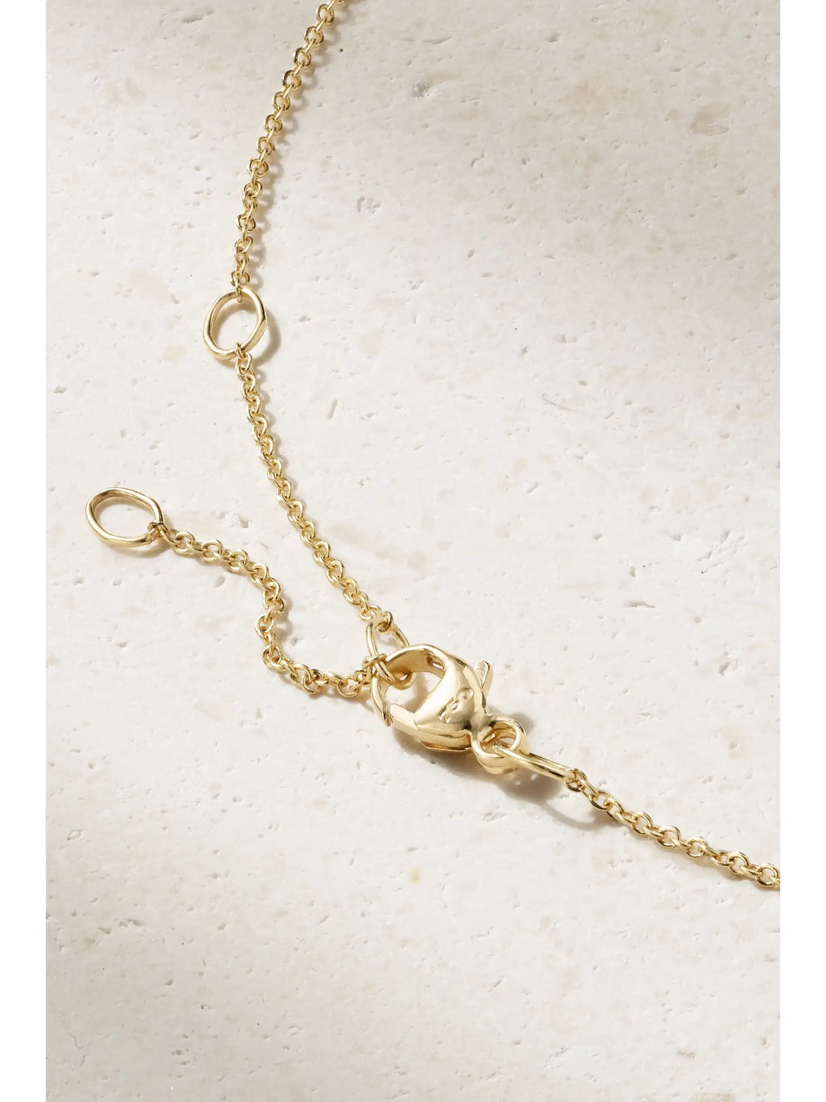 Petite Châtelaine 18-karat Gold, Turquoise And Diamond Necklace