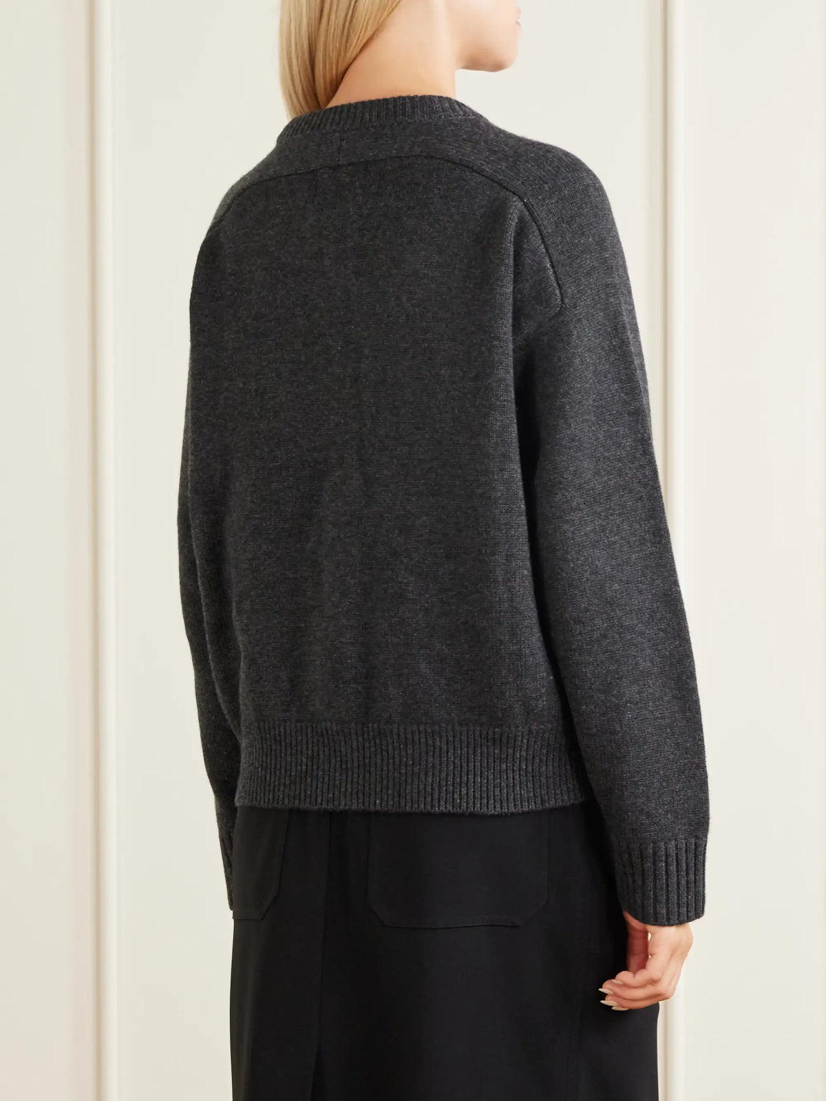 Loulou de Saison Aidar Merino Wool And Cashmere-blend Cardigan