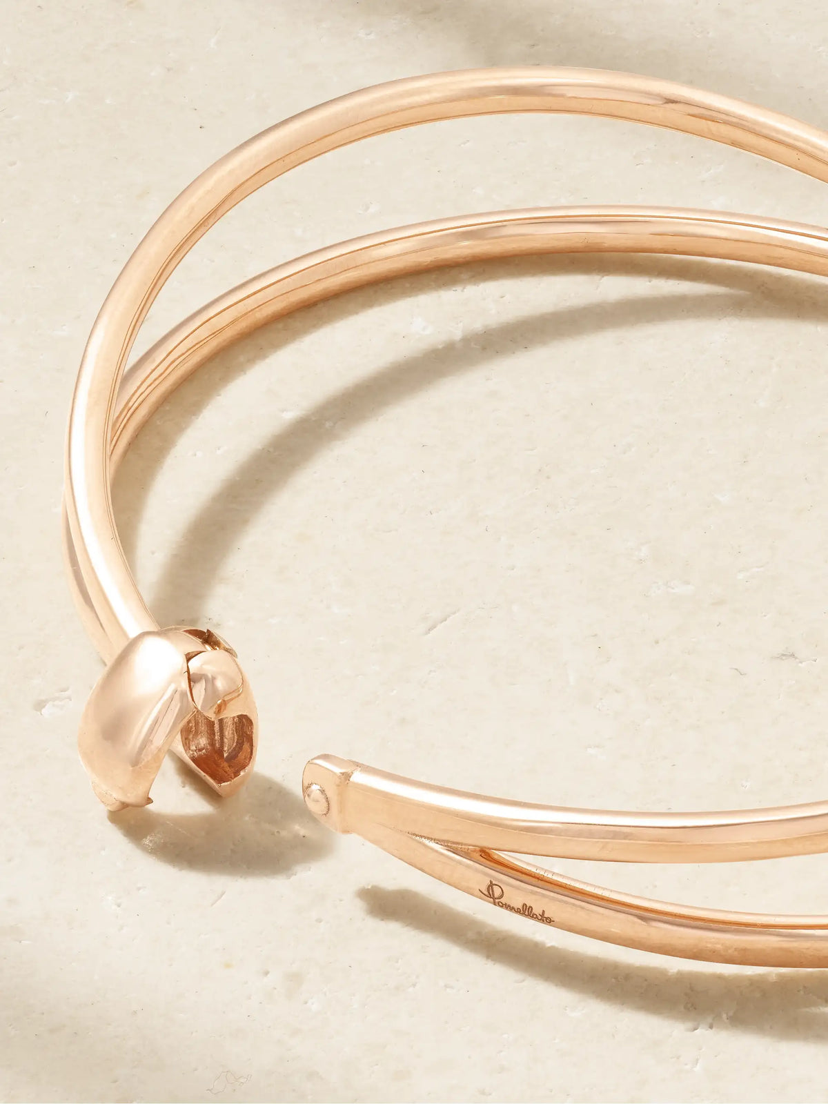 Together 18-karat Rose Gold Bangle