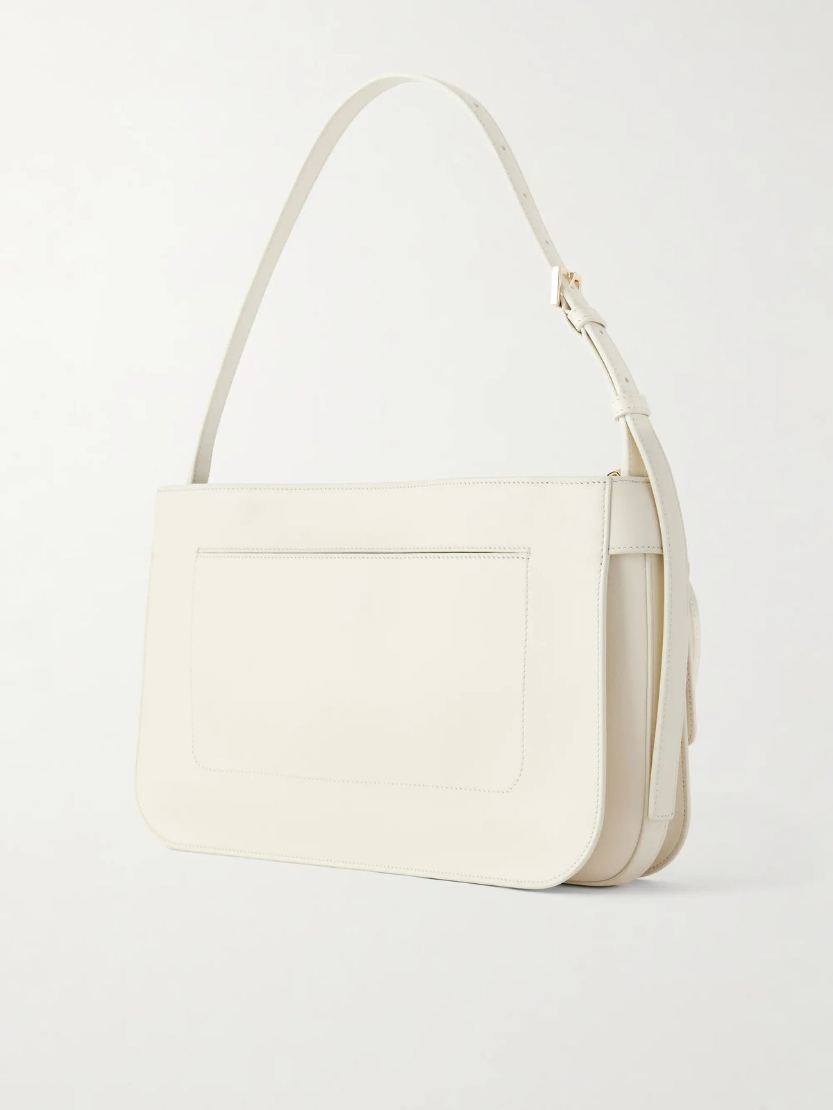 Ferragamo Cara Suede-trimmed Leather Shoulder Bag
