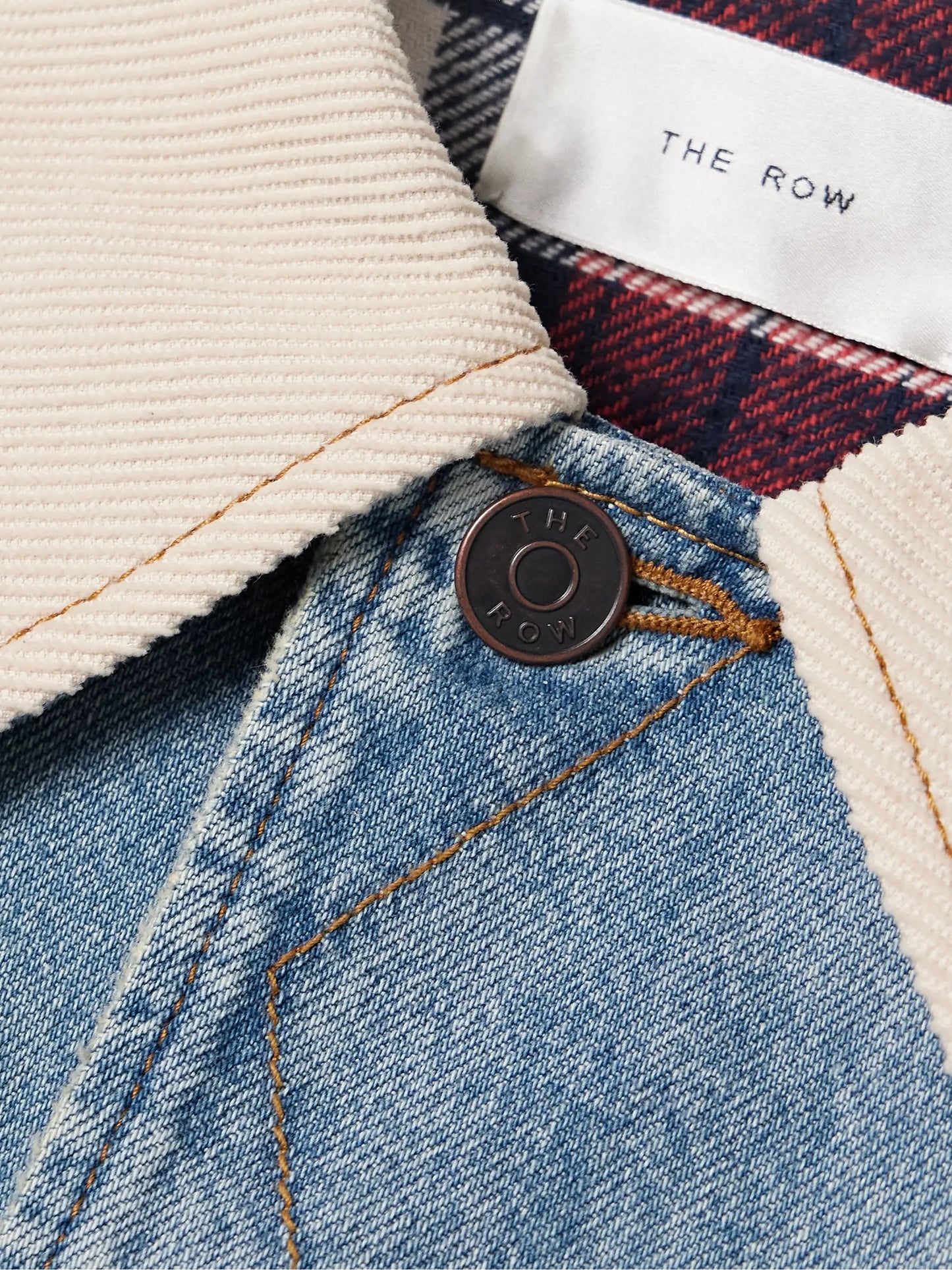 Joras Twill-trimmed Denim Jacket