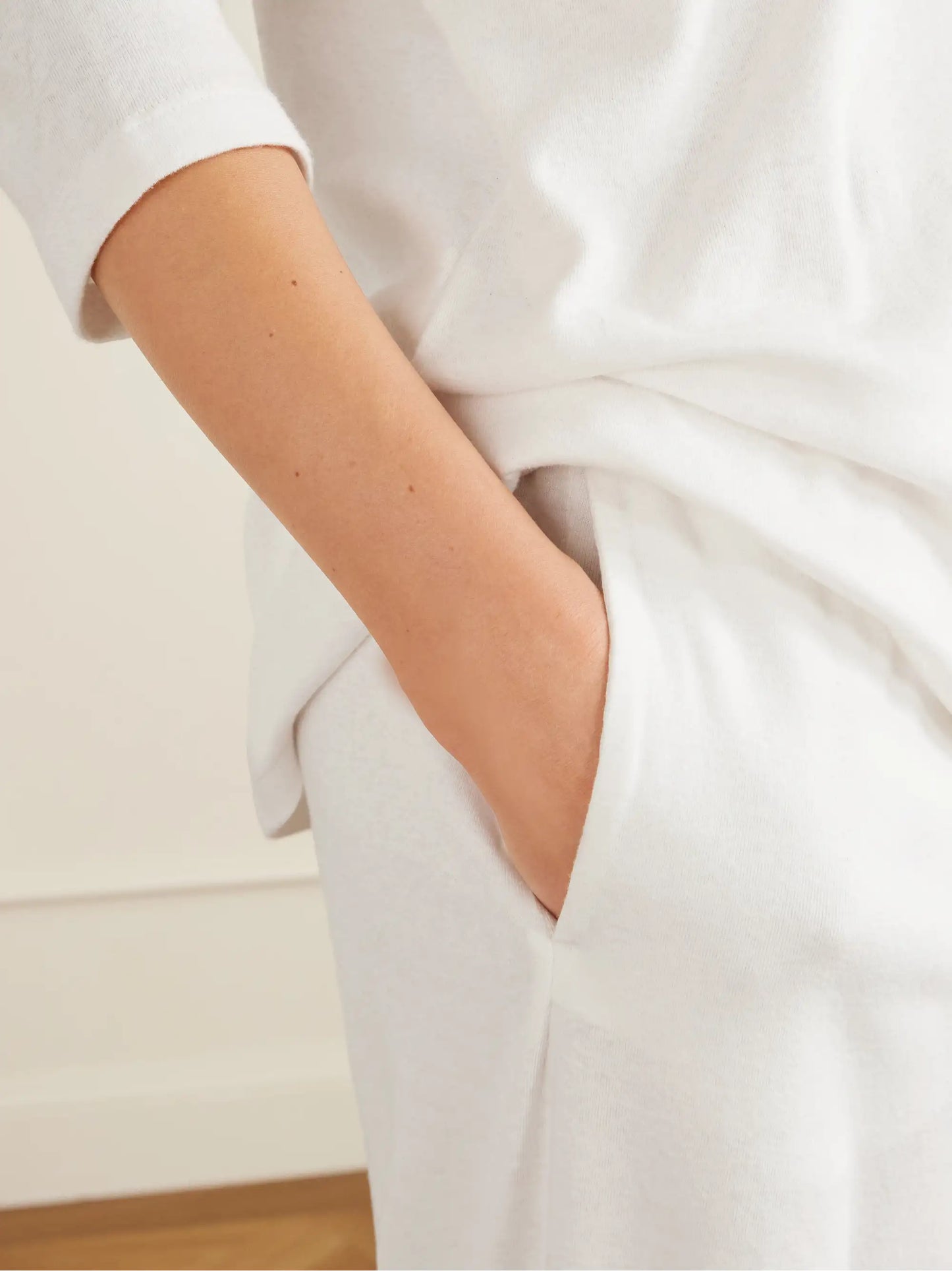 Kohana Cotton-jersey Wide-leg Pants
