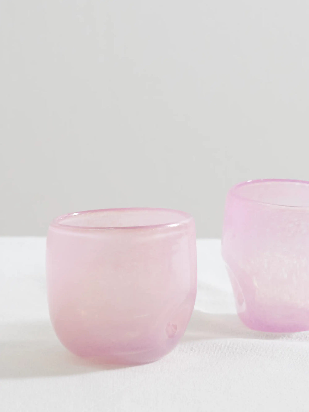 Thaw Set-of-two Recycled-glass Cups