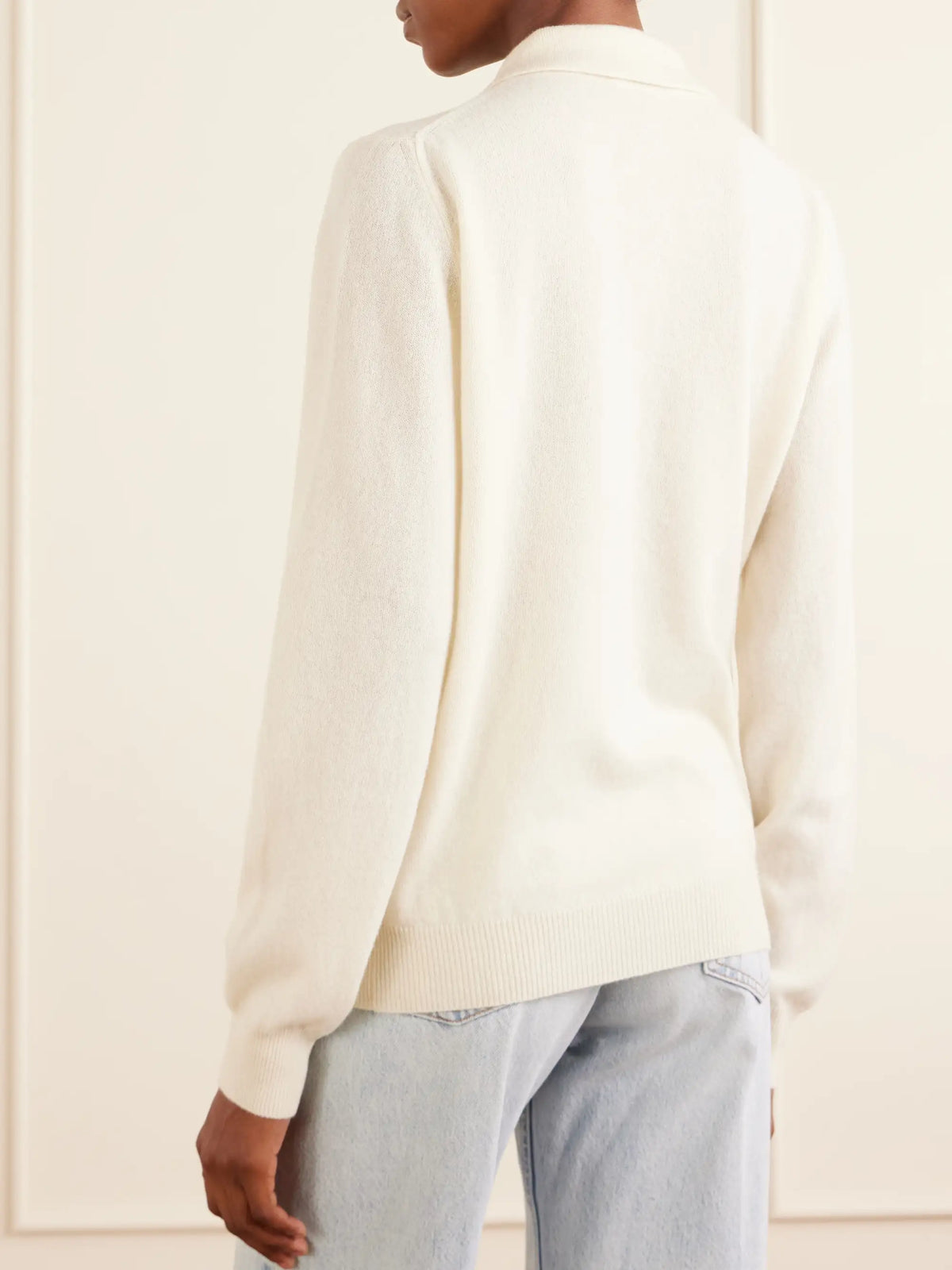 Highland Wool And Cashmere-blend Polo Sweater