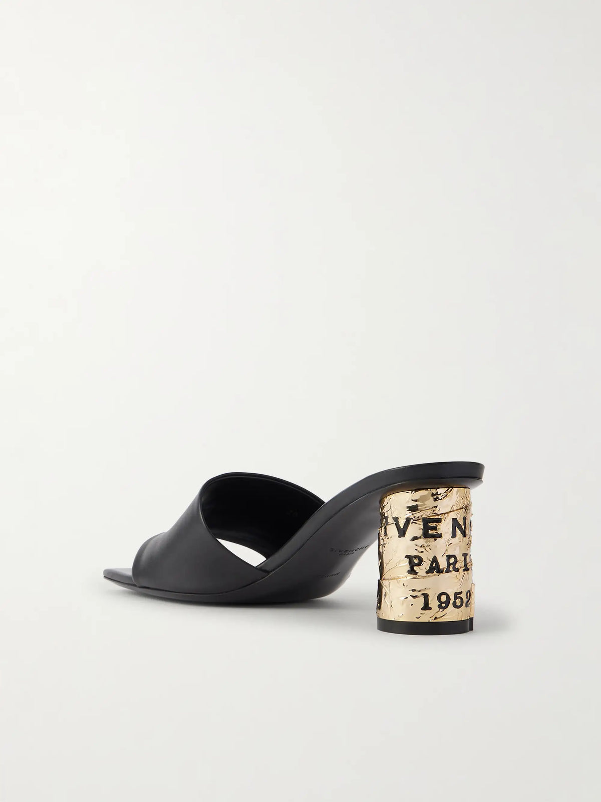 Tape Leather Mules