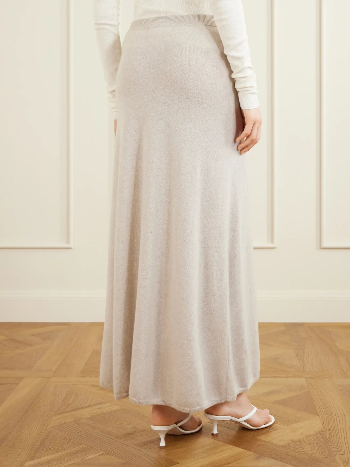 Dolly Cashmere Midi Skirt