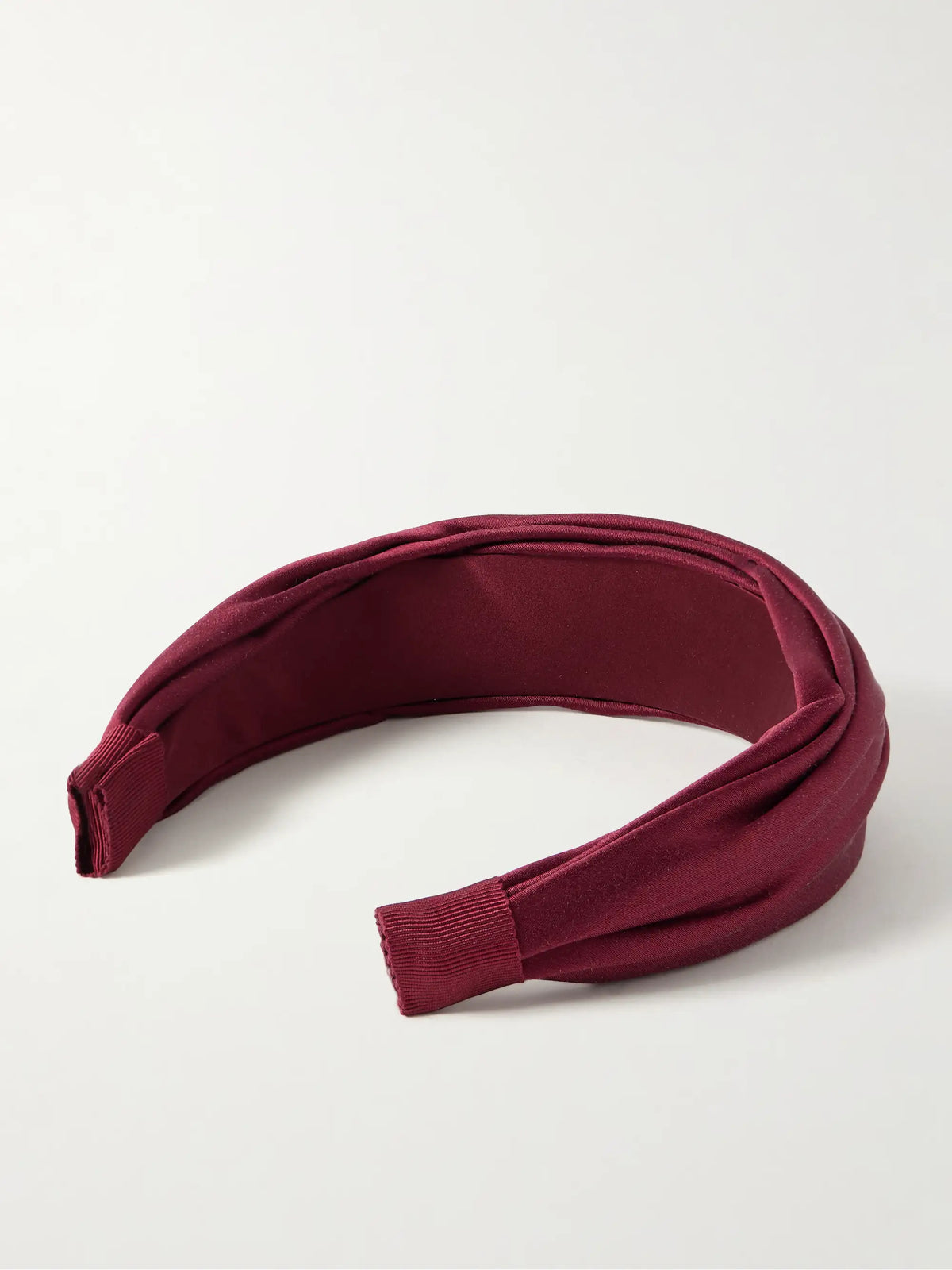 Sabrina Ruched Satin Headband