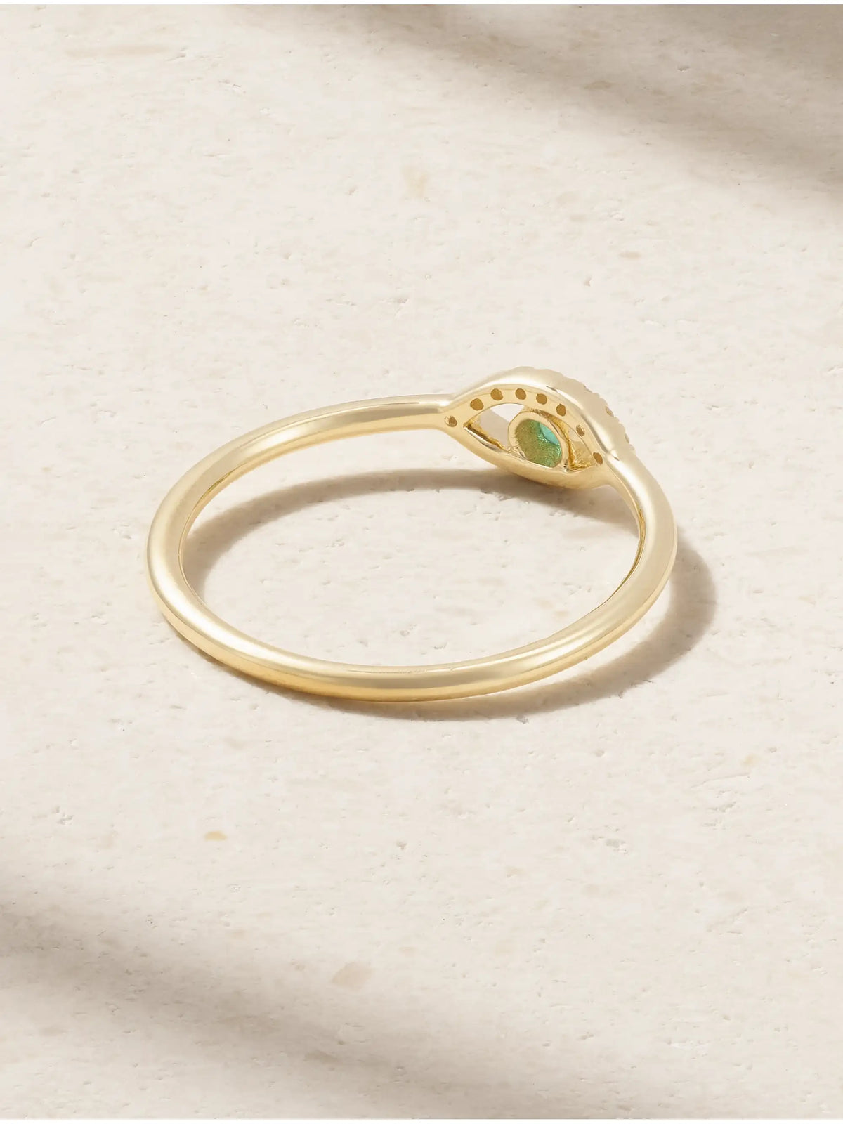 Wink 14-karat Gold, Diamond And Emerald Ring