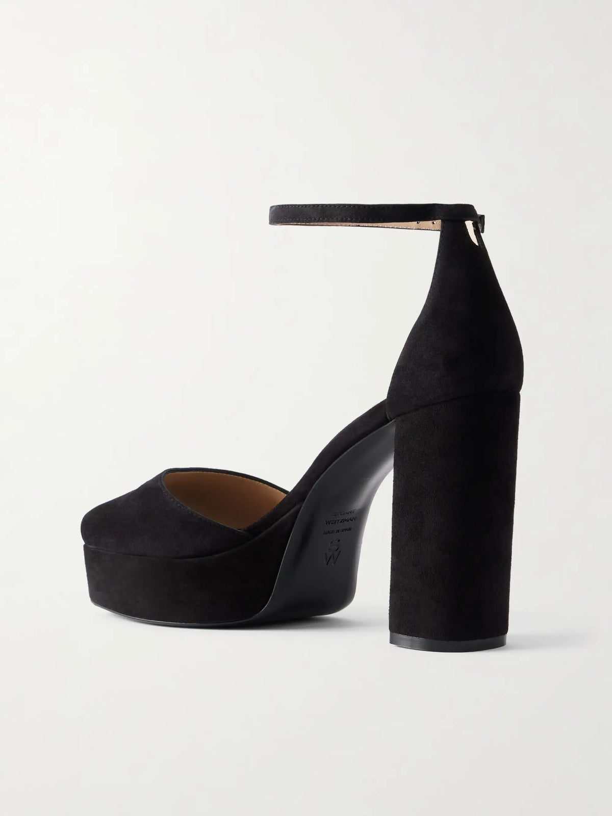 Suede Platform Sandals