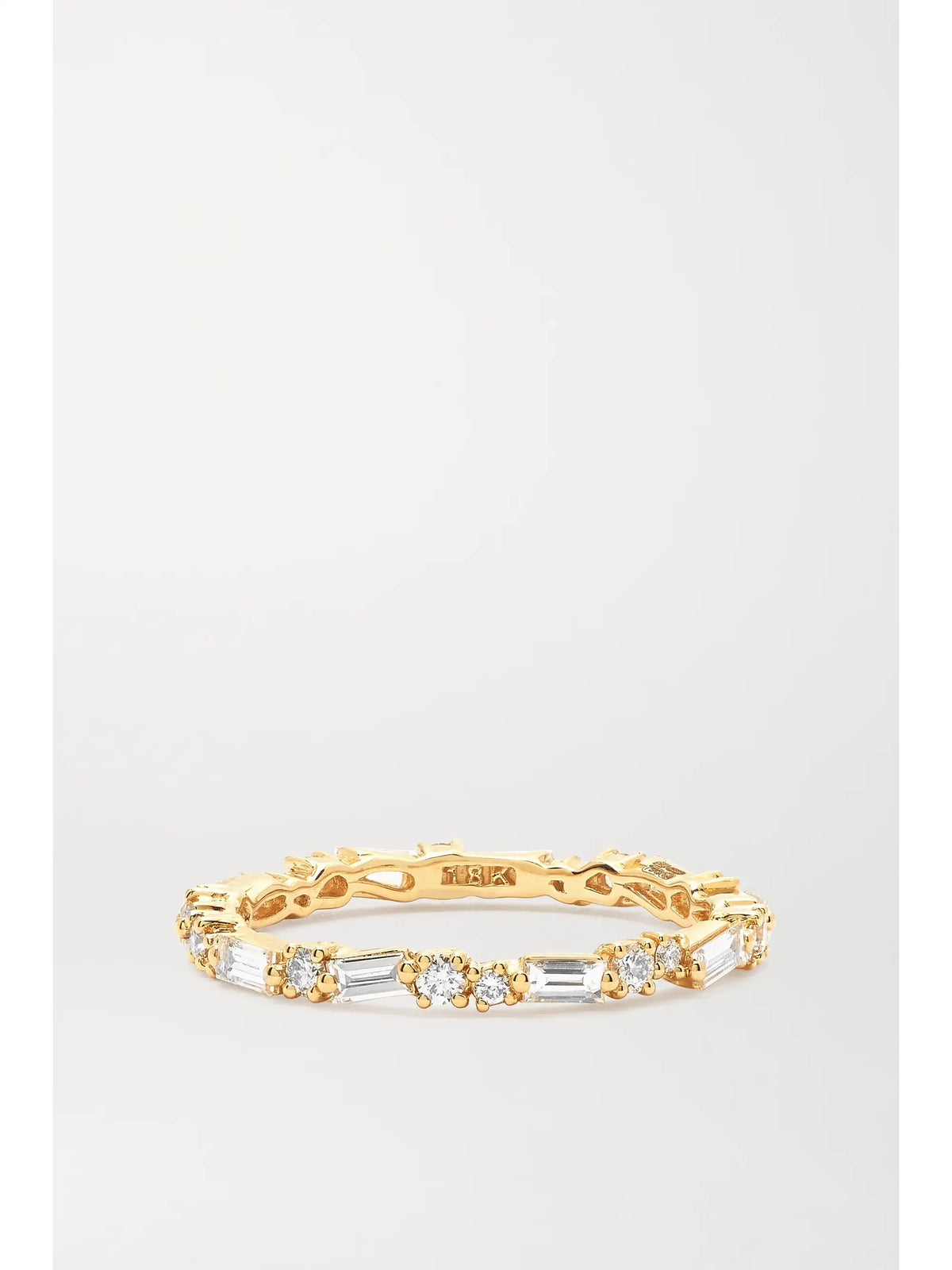 Suzanne Kalan 18-karat Gold Diamond Ring