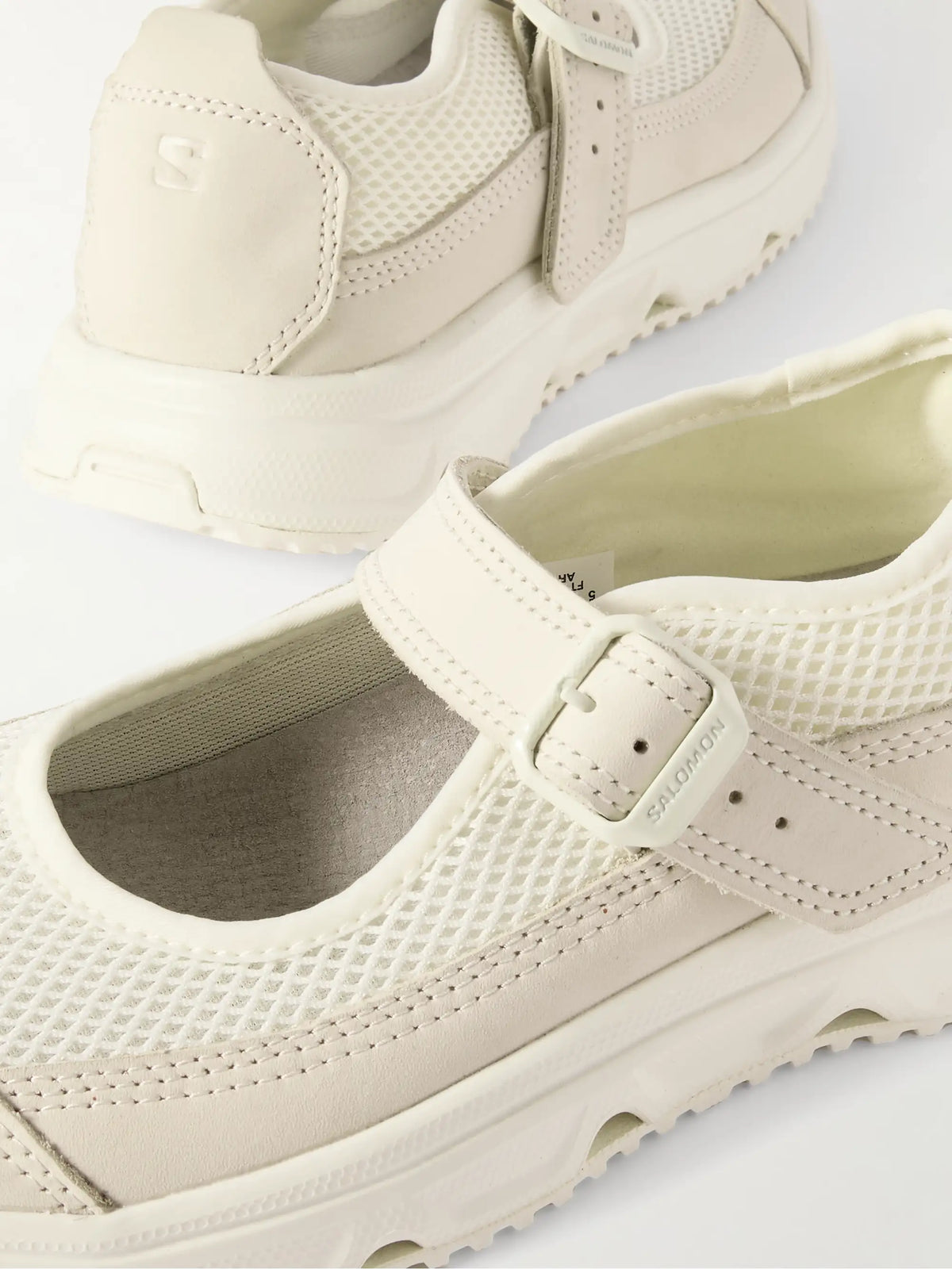 Rx Marie-jeanne Leather-trimmed Mesh Sandals