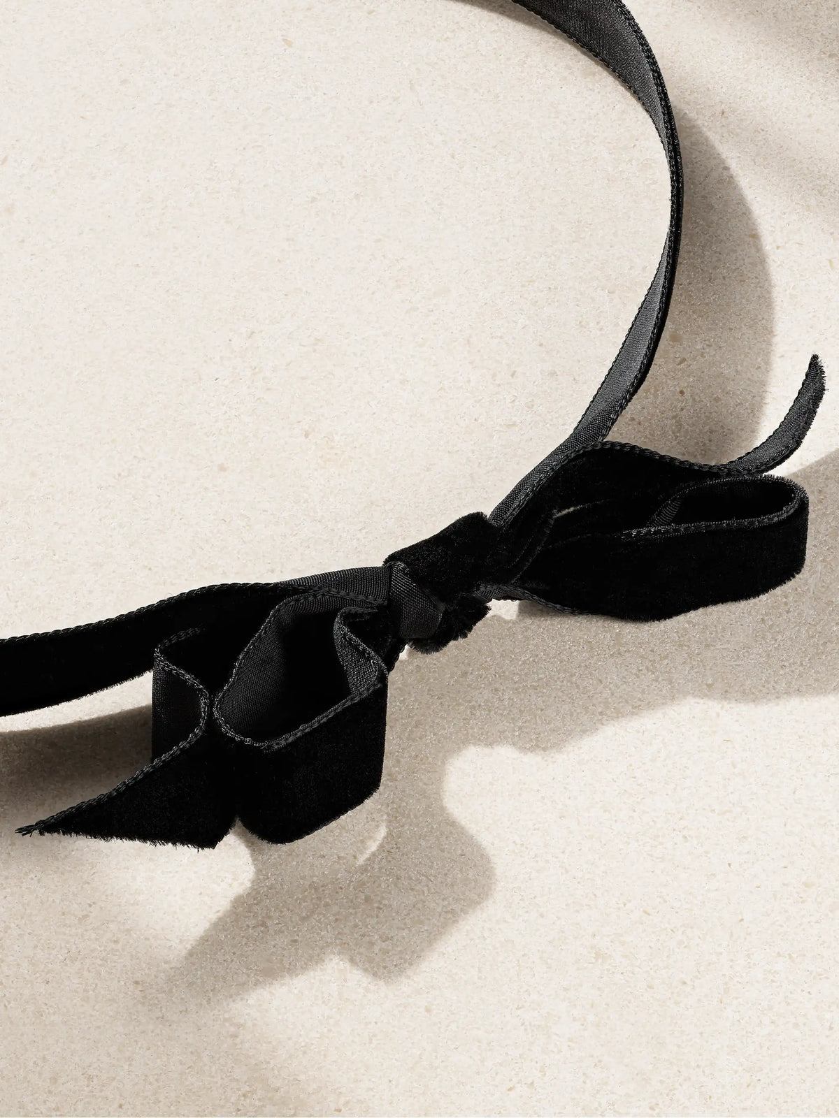 14-karat Gold, Velvet, Topaz And Diamond Choker