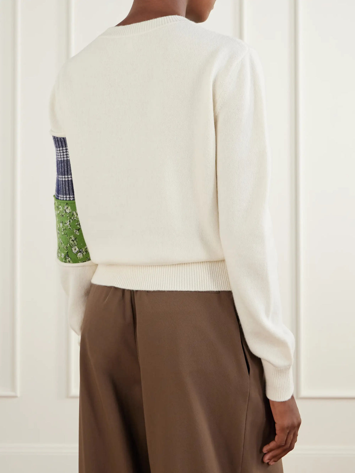 LOEWE Embroidered Wool-blend Sweater