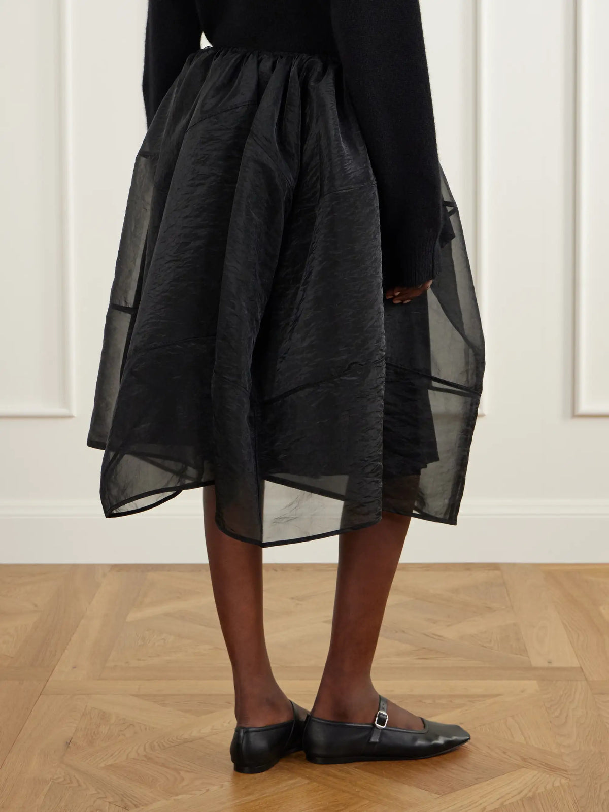 Cecilie Bahnsen Fosia Organza Midi Skirt