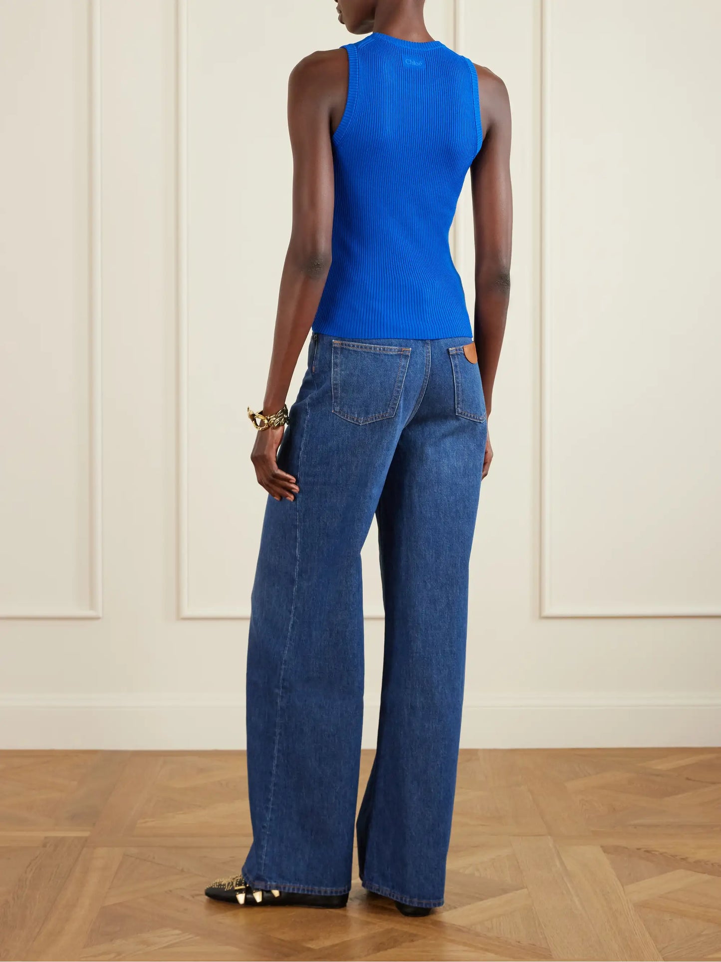 Ribbed Wool Tank