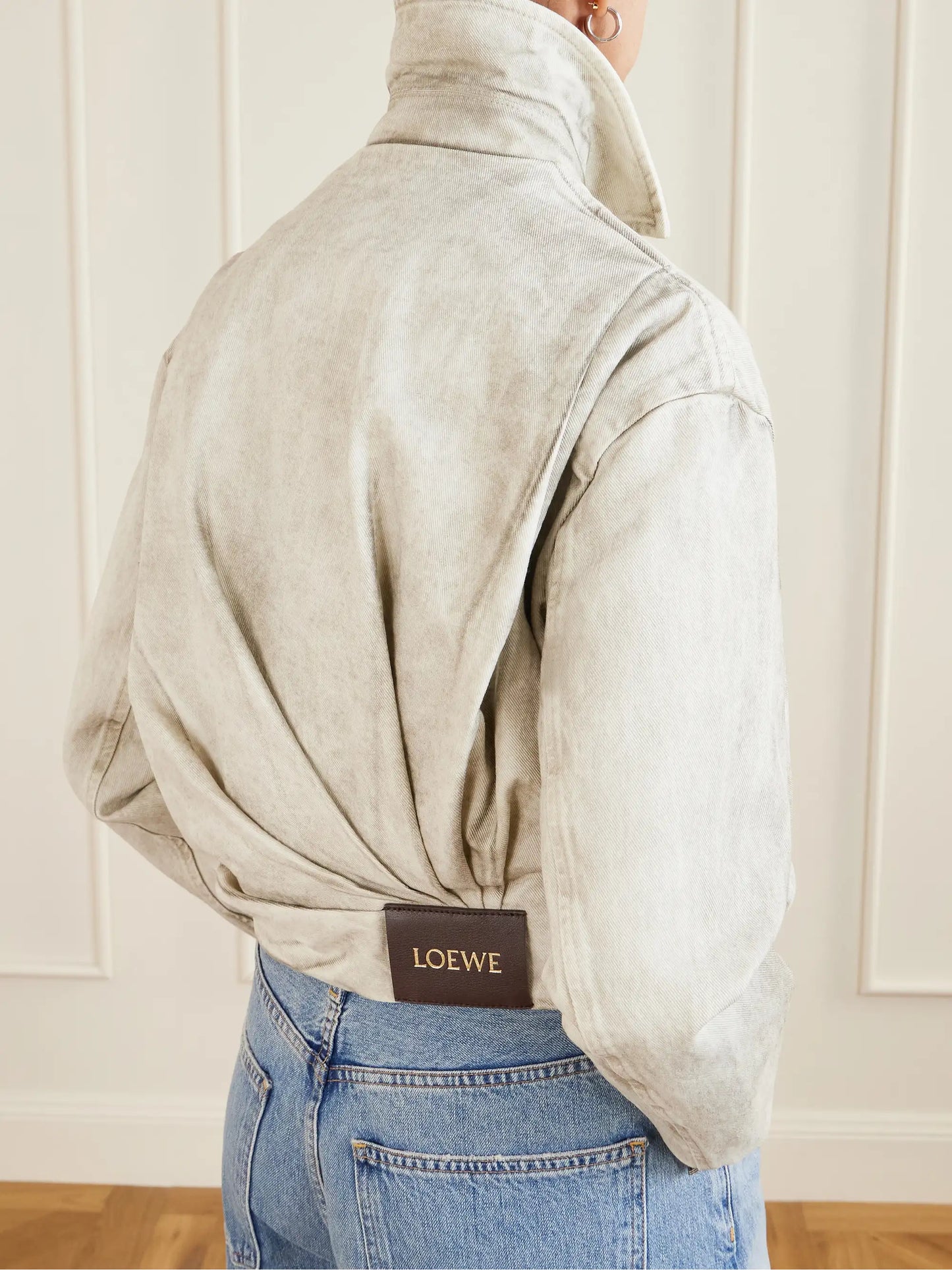 Cotton-twill Bomber Jacket