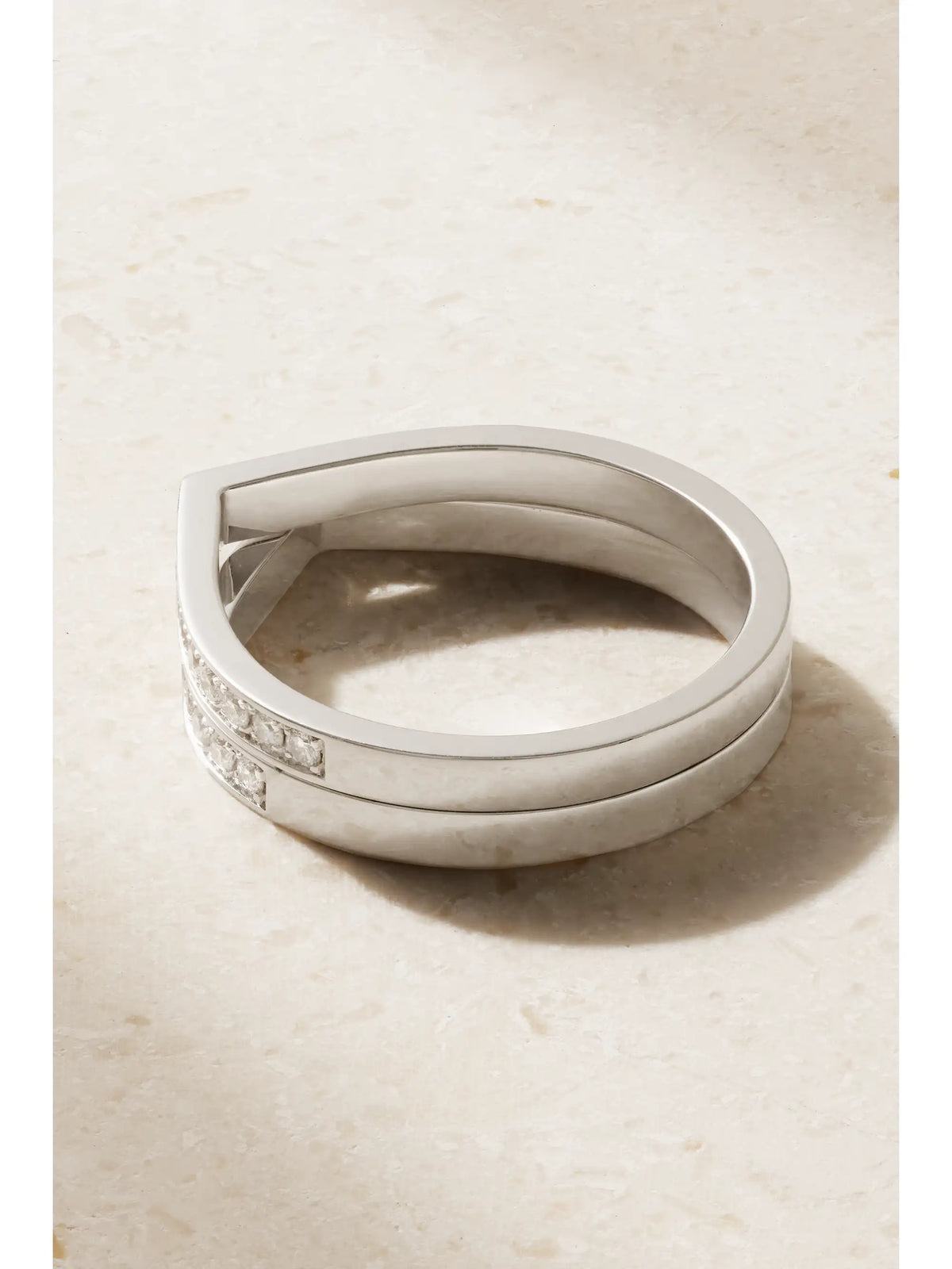 Antifer 18-karat White Gold Diamond Ring