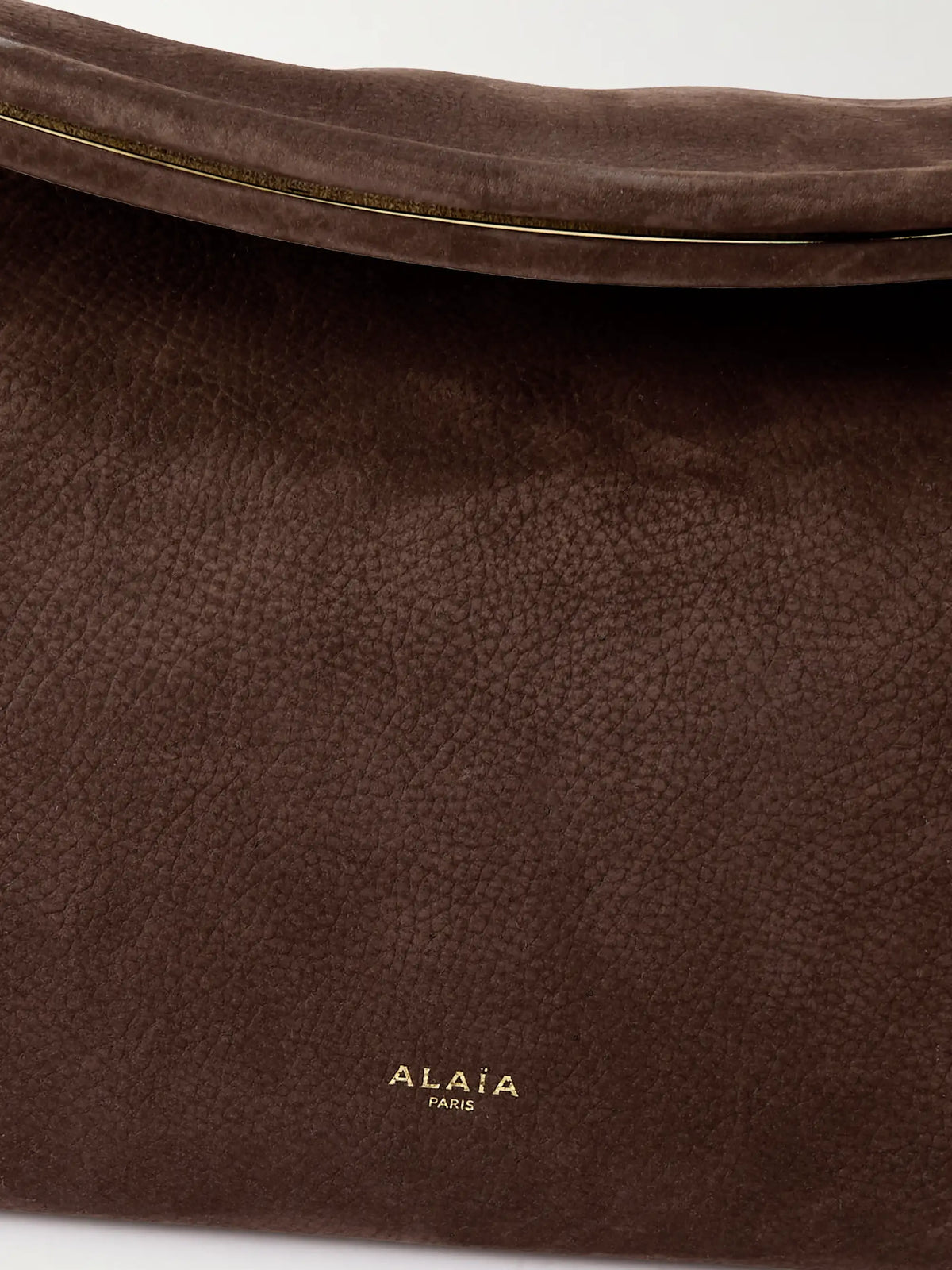 Le Click Large Nubuck Shoulder Bag
