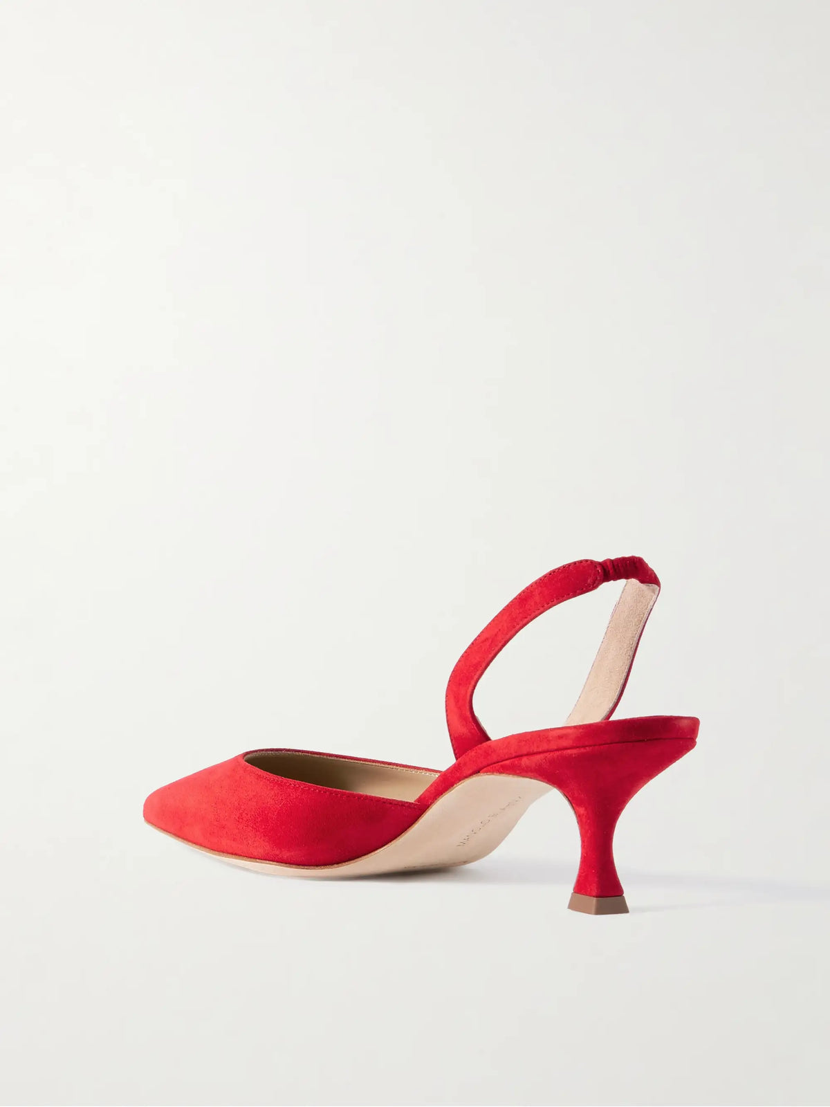 Carolyne 50 Suede Slingback Pumps