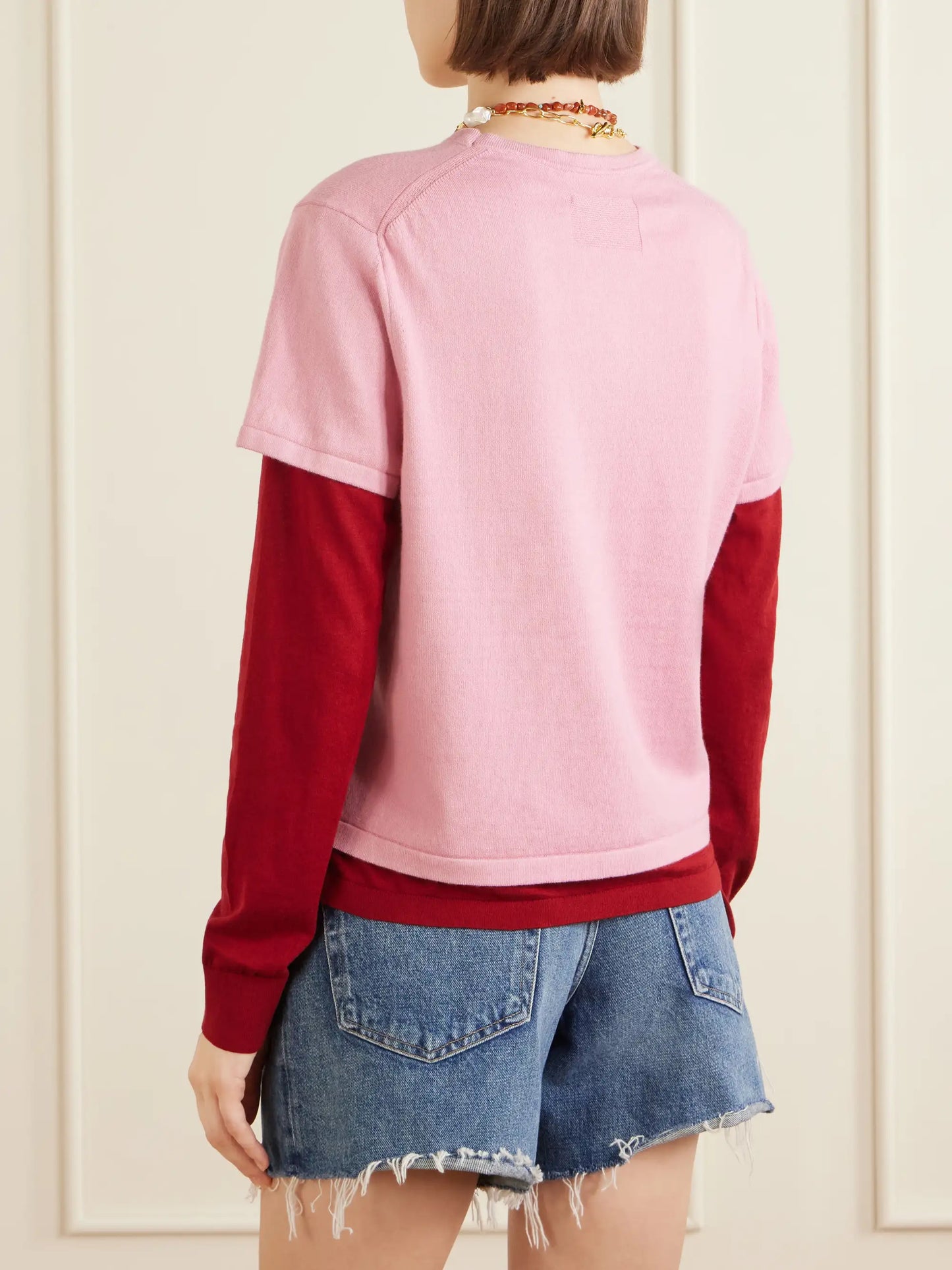 Layer Cotton, Cashmere And Silk-blend Shirt