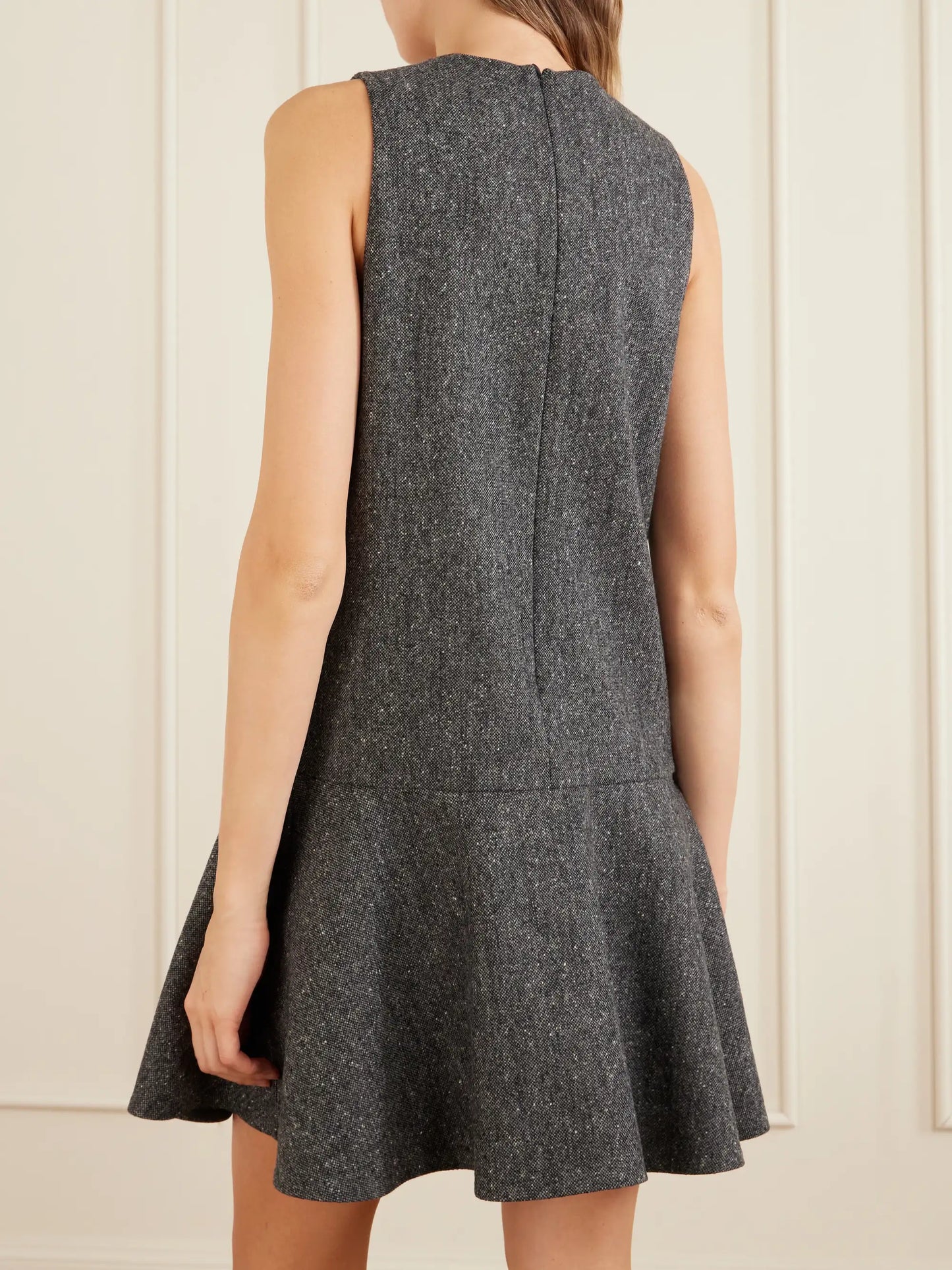 Wool-blend Mini Dress