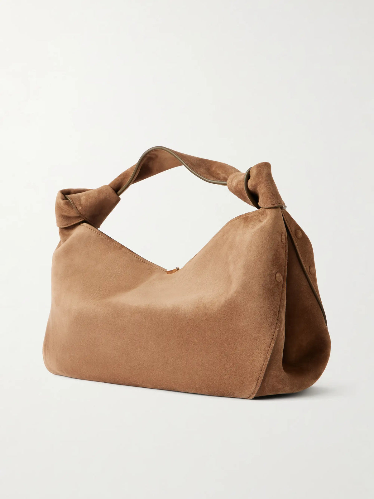 Antonia Small Suede Shoulder Bag