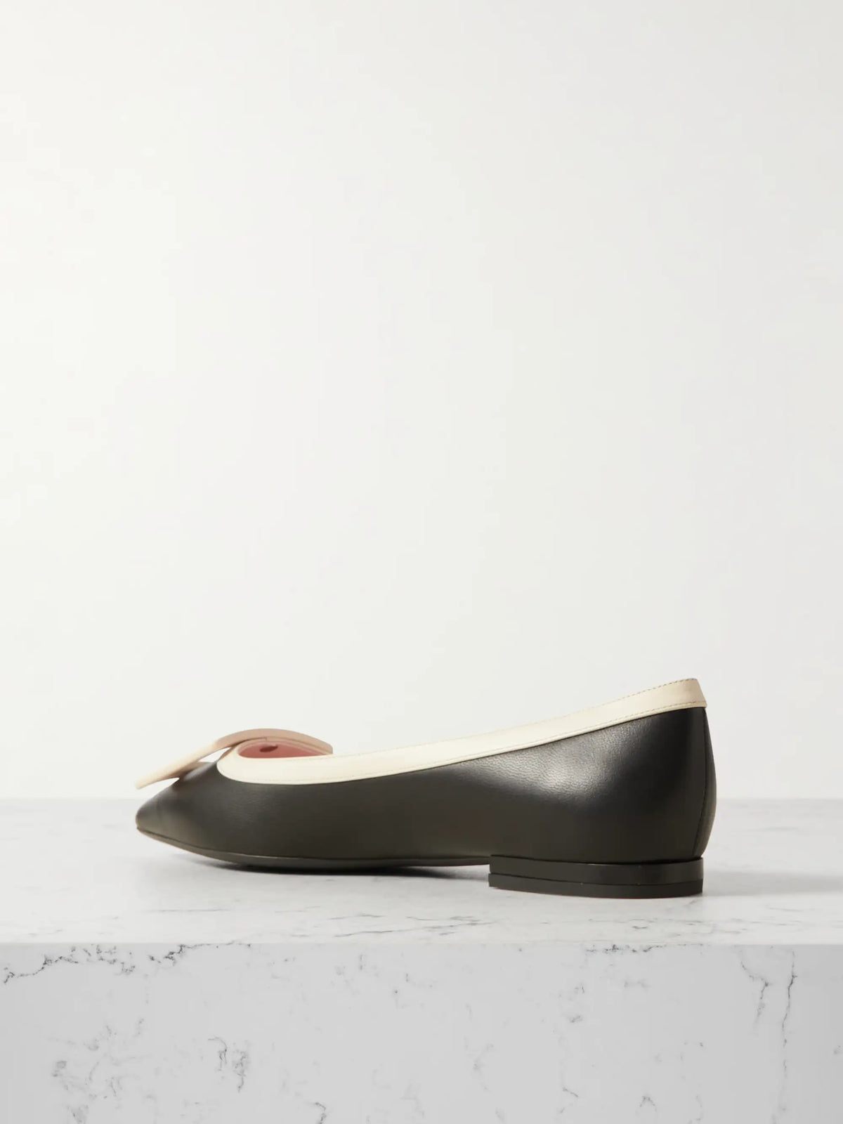 Gommettine Buckled Patent-leather Ballet Flats