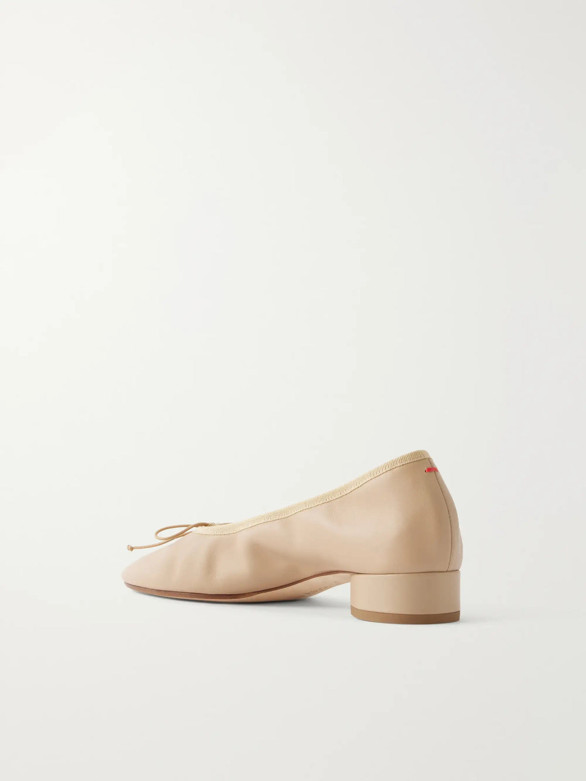 Aeyde Onda 25 Bow-detail Leather Pumps